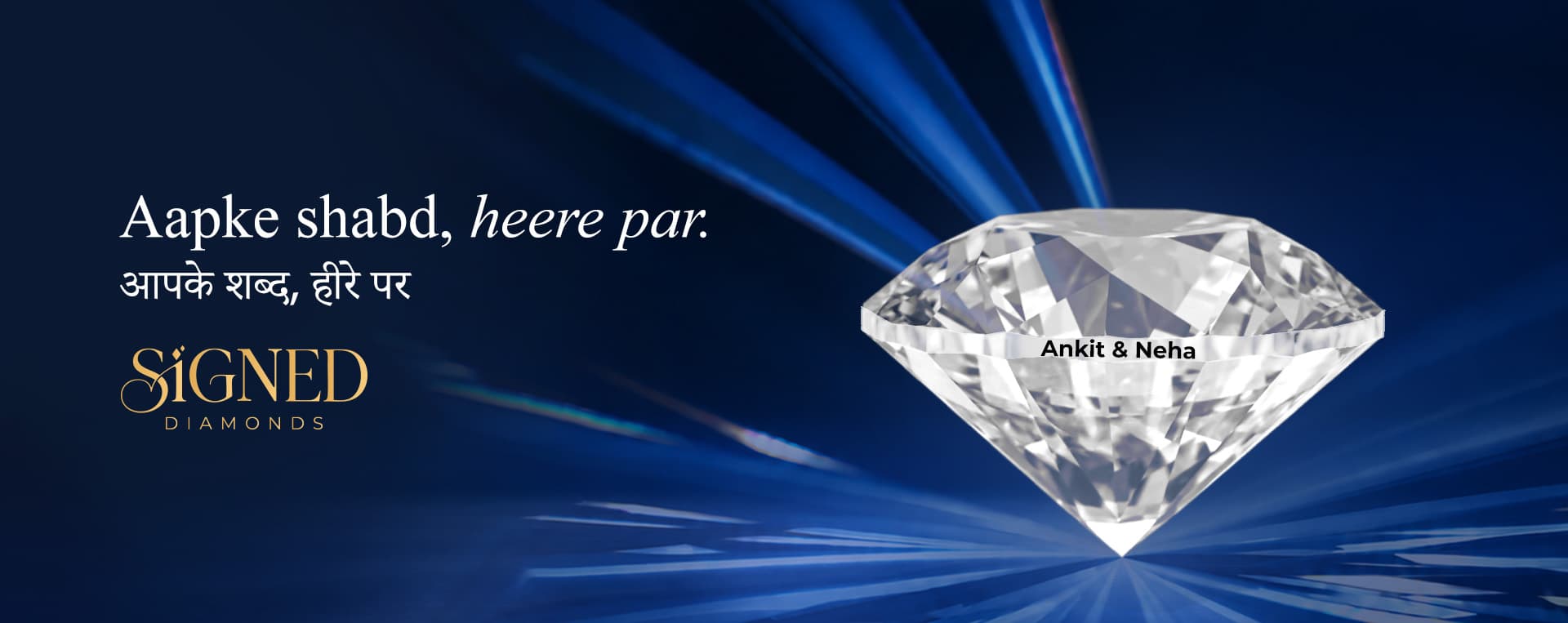 A hand wearing a diamond ring