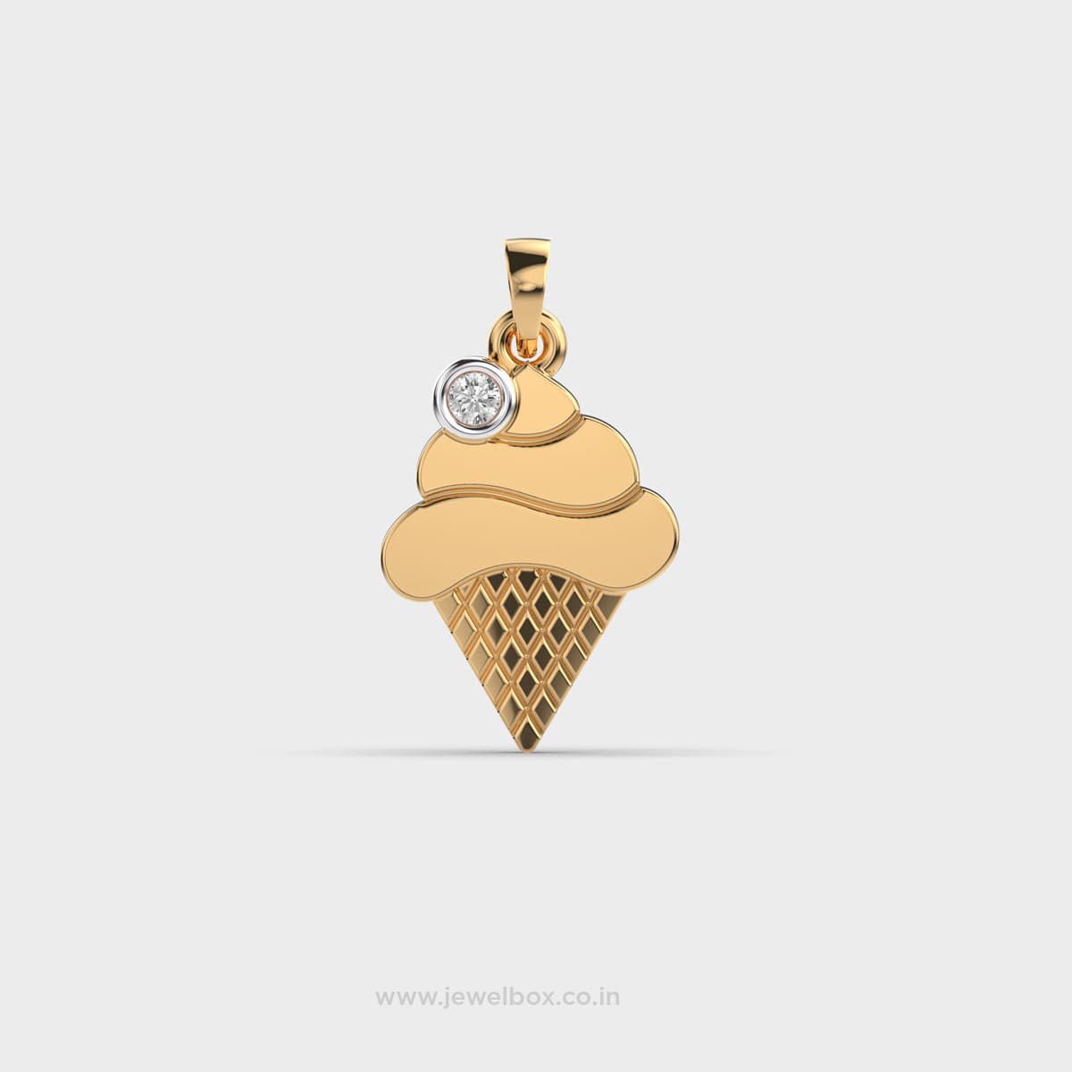 Summer Treat Diamond Pendant For Kids