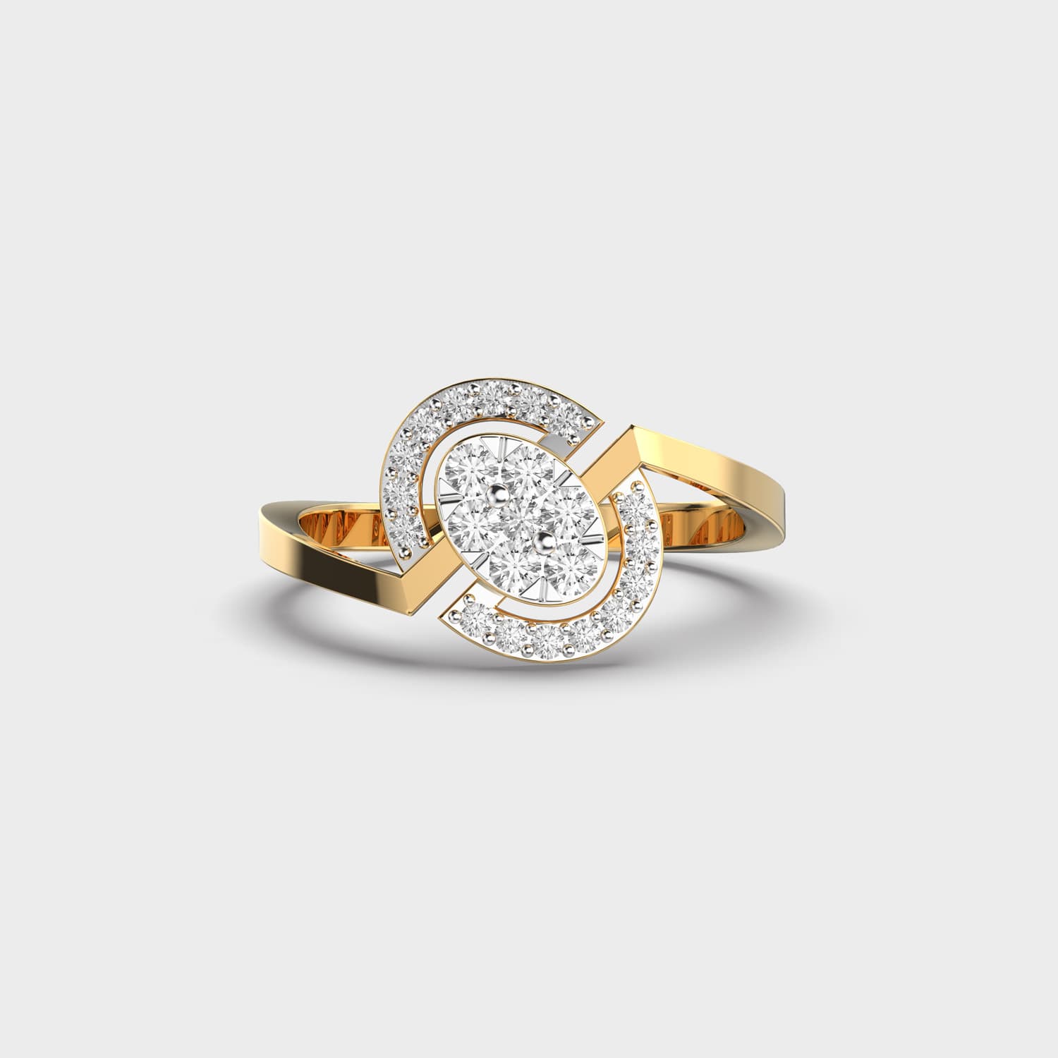 Egyptian Scarab Diamond Ring