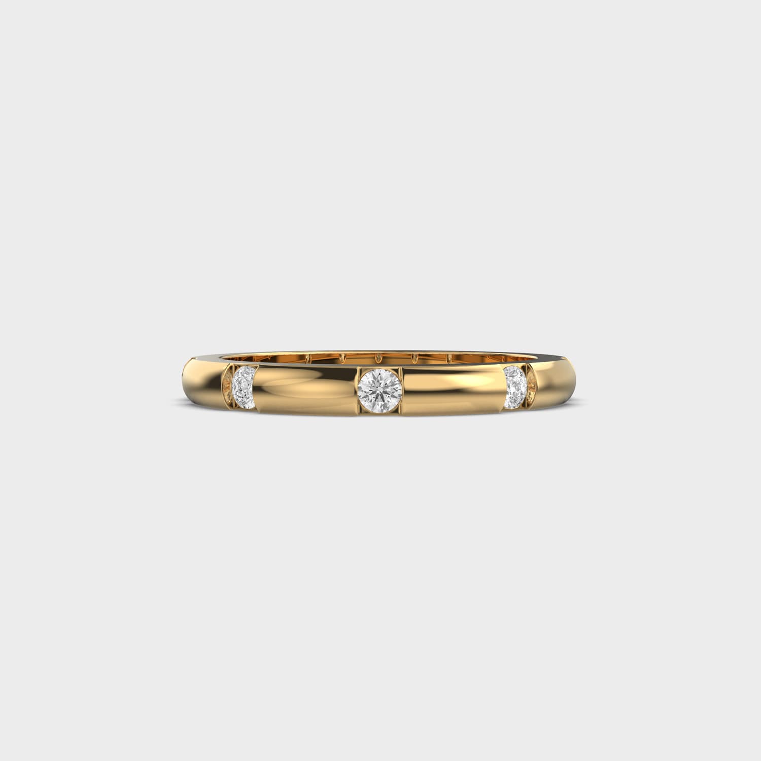 Seamless Sparkler Diamond Ring