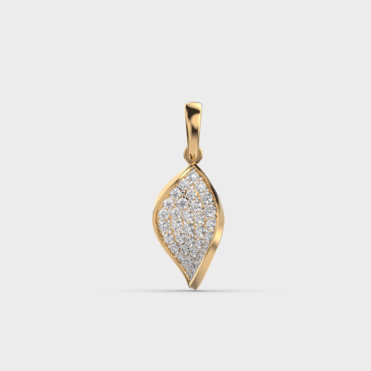 Senorita Petal Diamond Pendant (Without Chain)