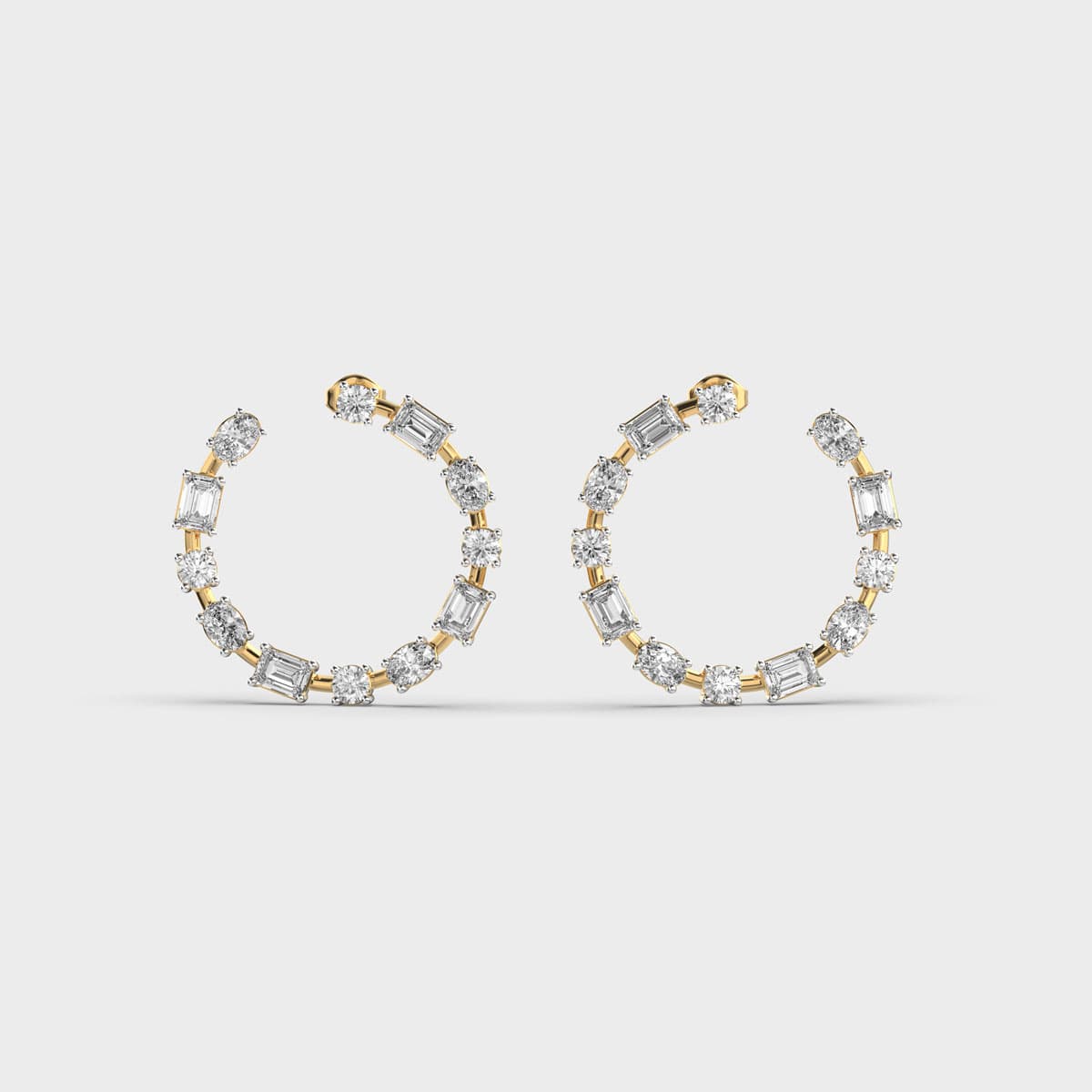 Kiss of Dawn Ear Hoop Diamond