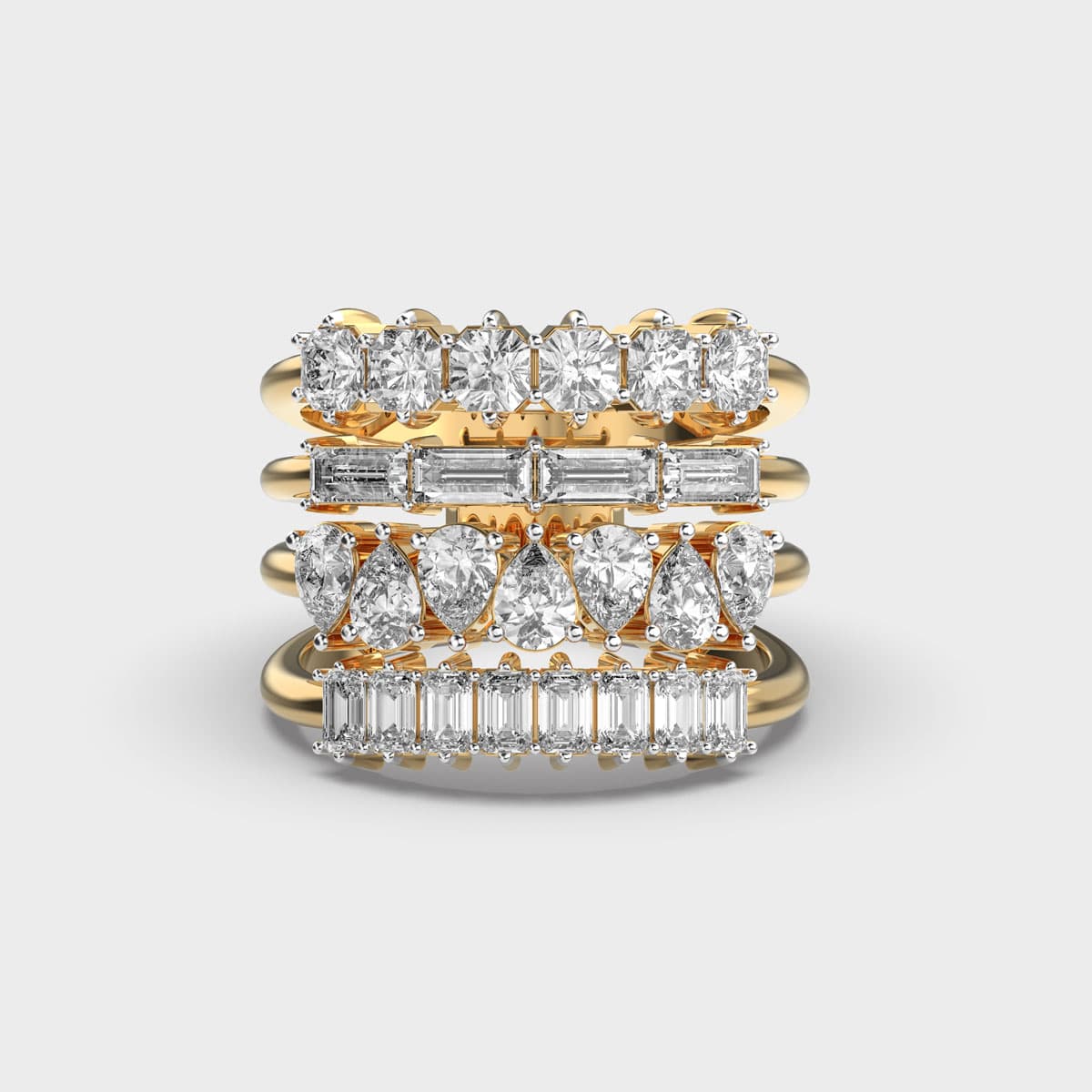 Affair In Twilight Cocktail Diamond Ring
