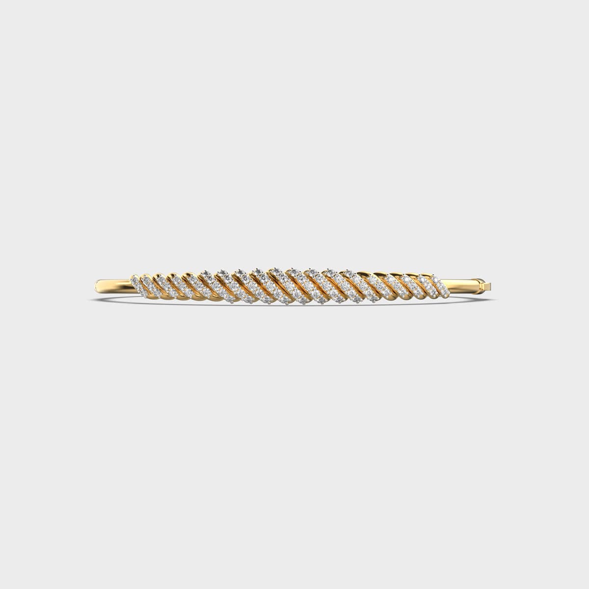 Aligned Vectra Diamond Bangle