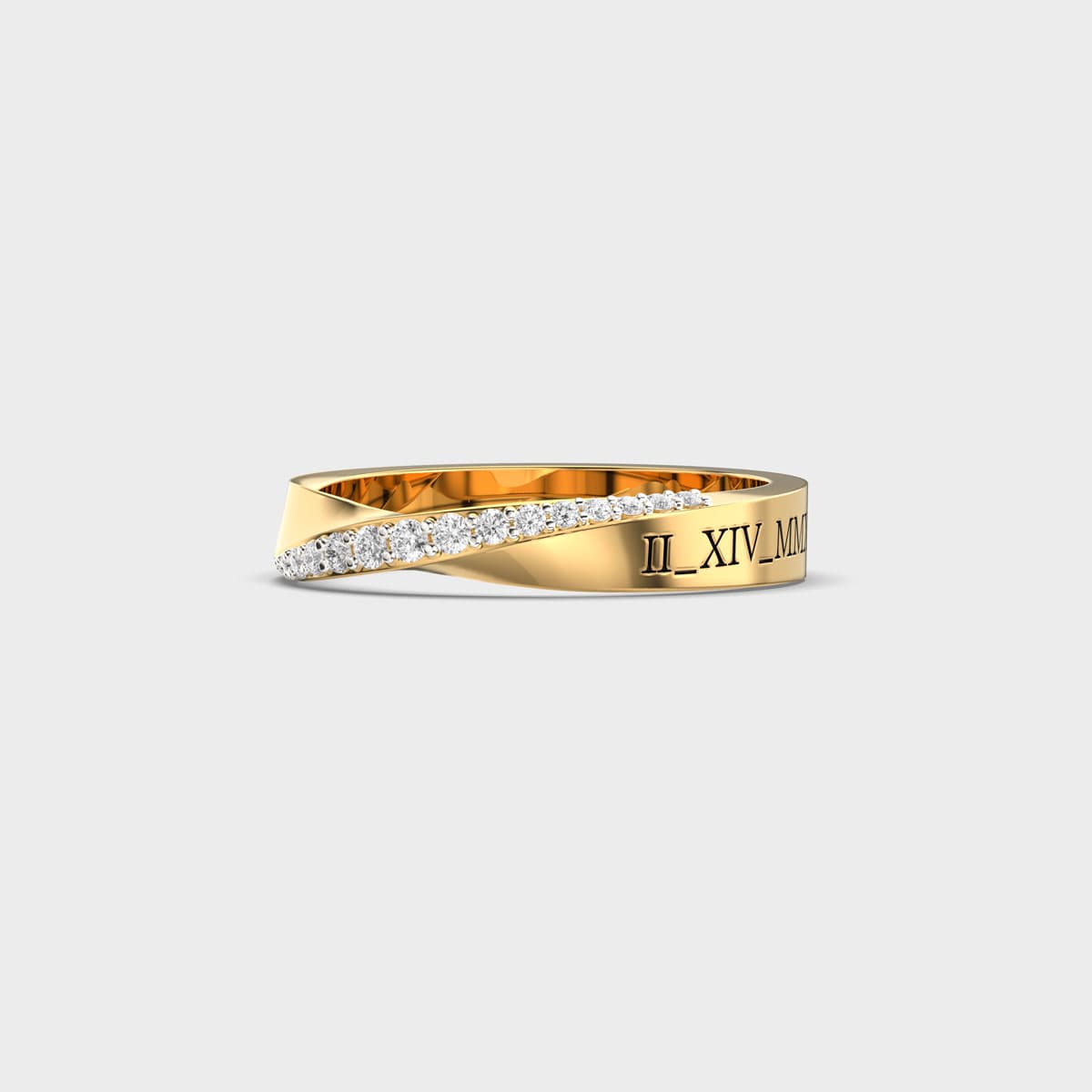 Roman Reverie Diamond Band Ring