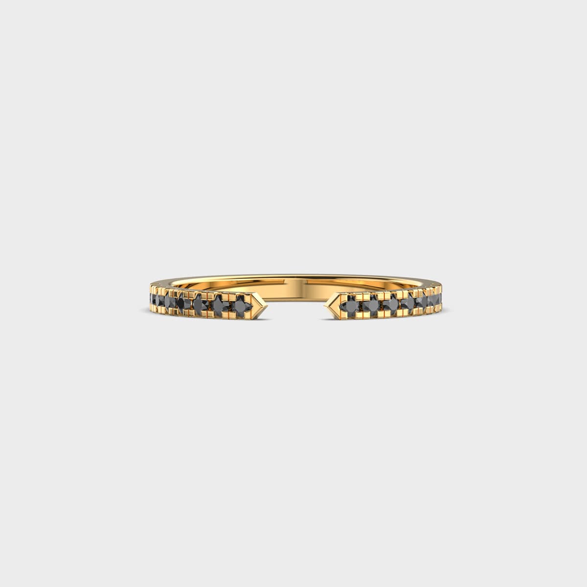 Velvet Glow Black Diamond Ring