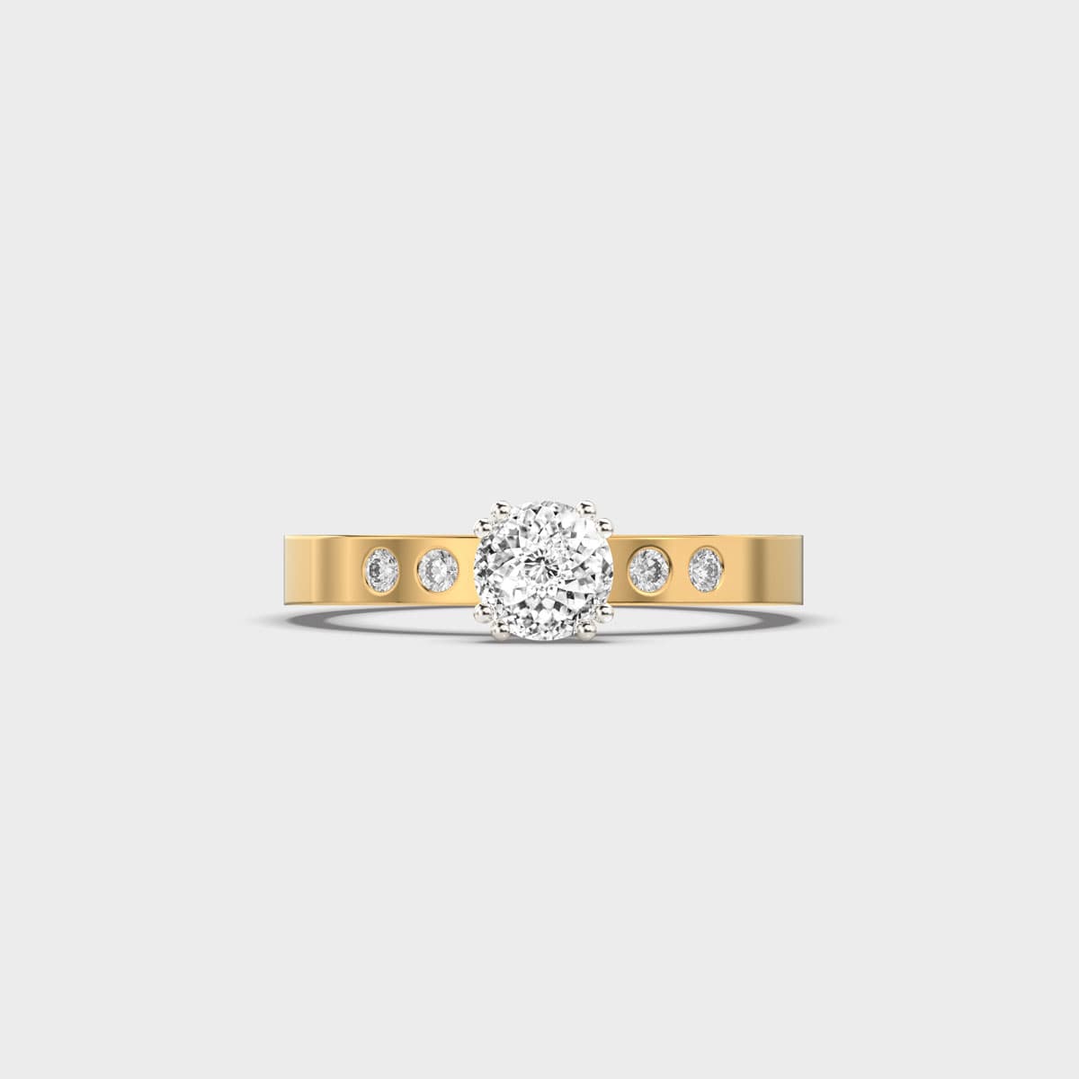 Classic Portuguese Cut Diamond Band