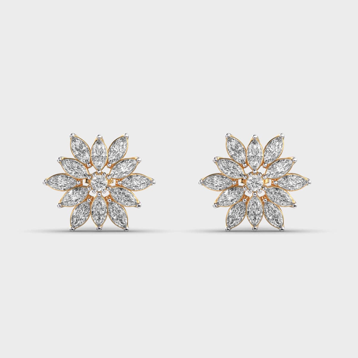 Doe Eyed Susan Diamond Earrings