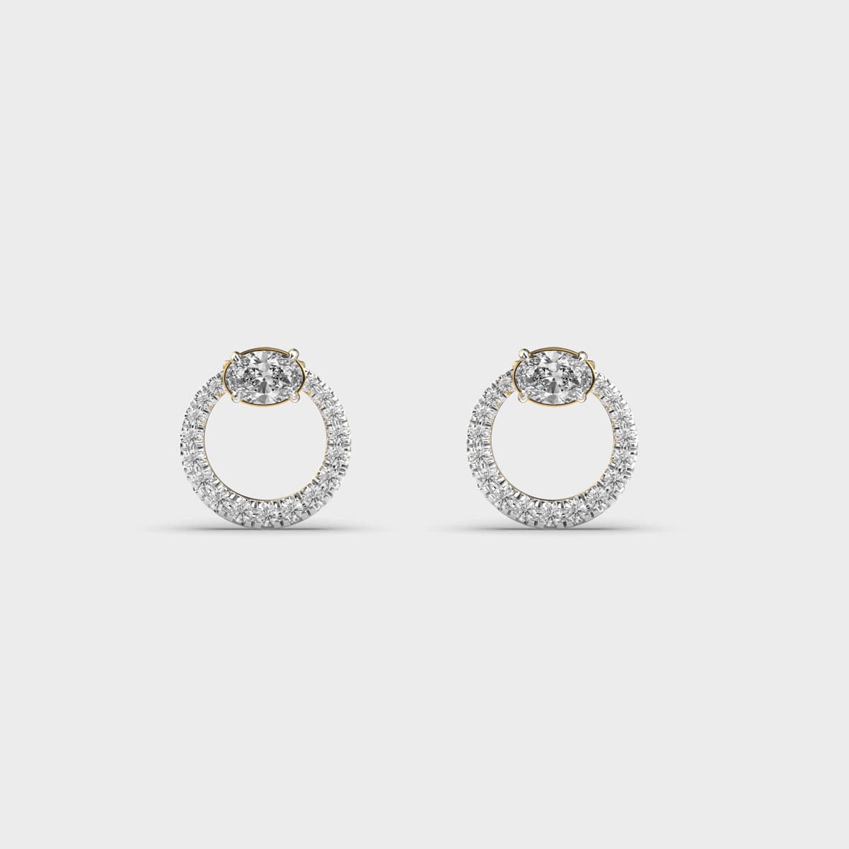 Miss Peregrine Diamond Ear Studs
