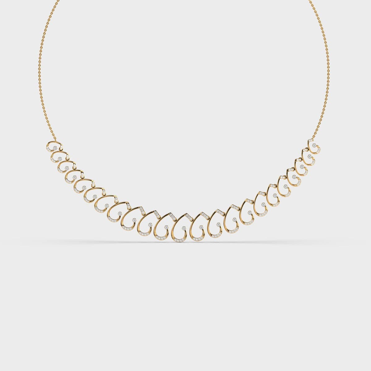 Royal Veil Diamond Necklace