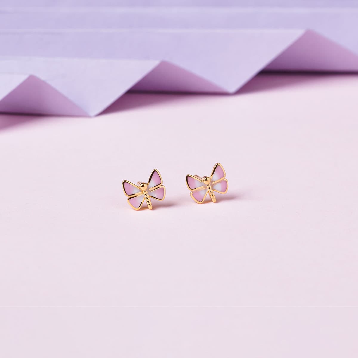 Shimmering Dragonfly Studs For Kids