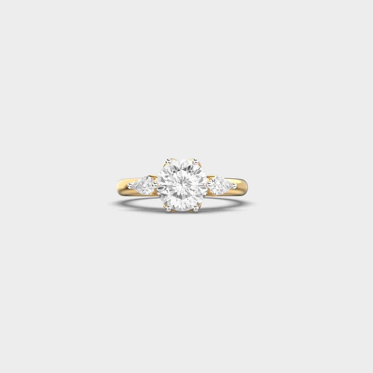 Pear Embrace Padma Cut Diamond Ring