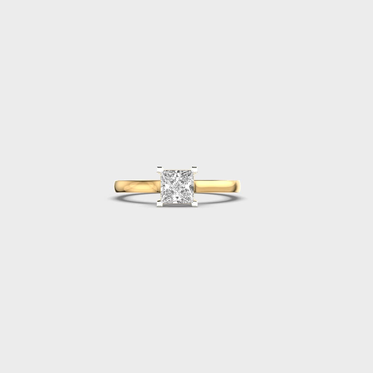 Pretty Dela Rosa Princess Cut Ring