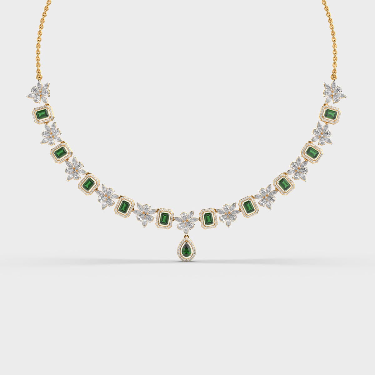 Luxe Allure Diamond Necklace
