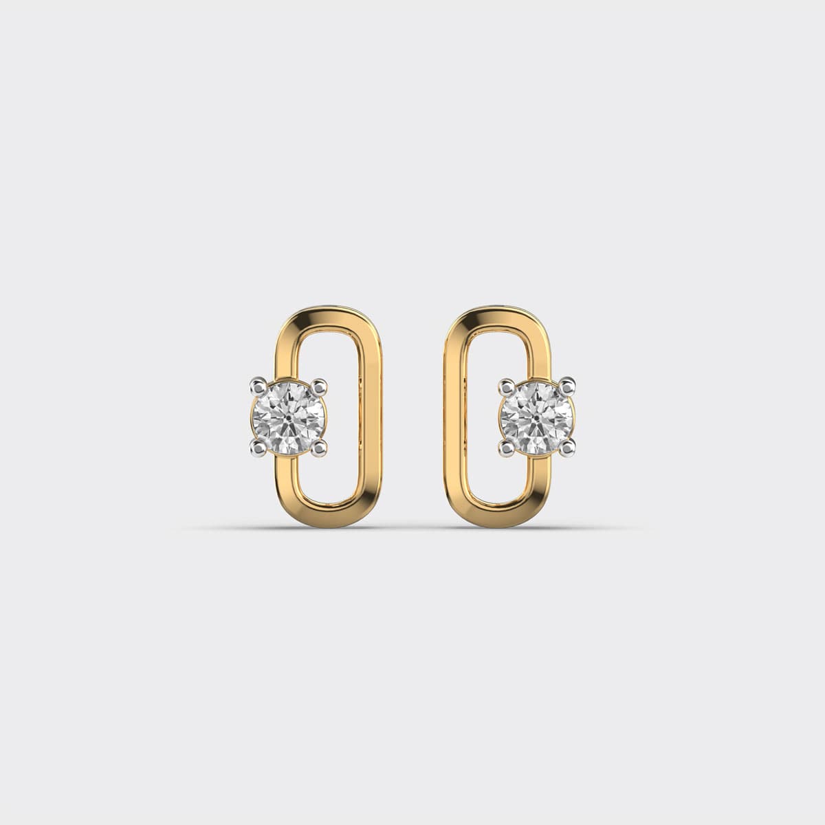 Everyday Glow Minimal Diamond Ear Studs