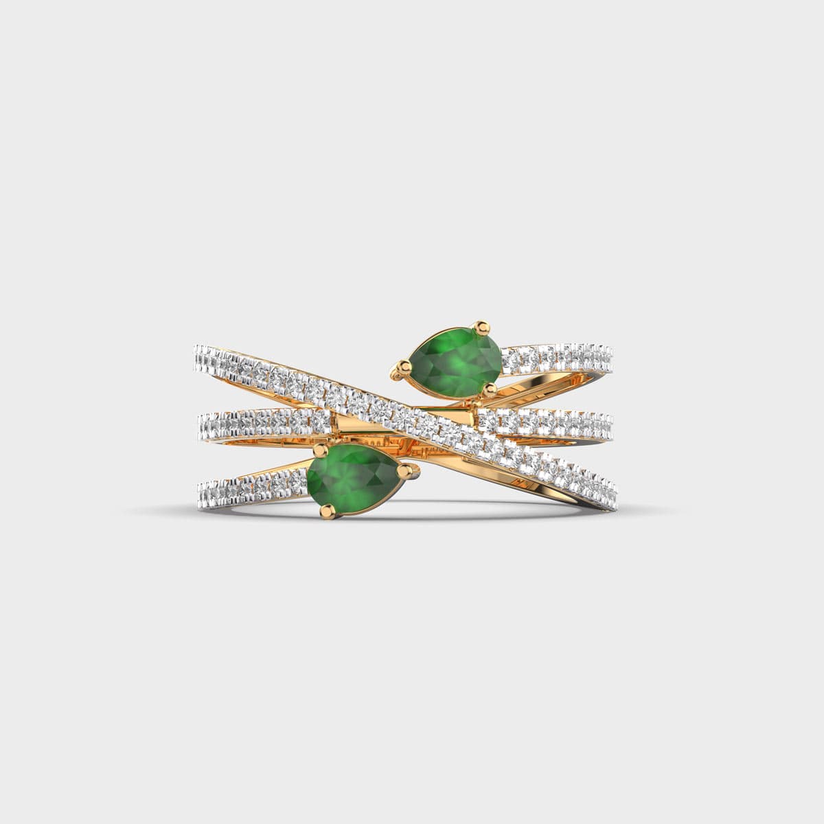 Crystal Reef Diamond Ring