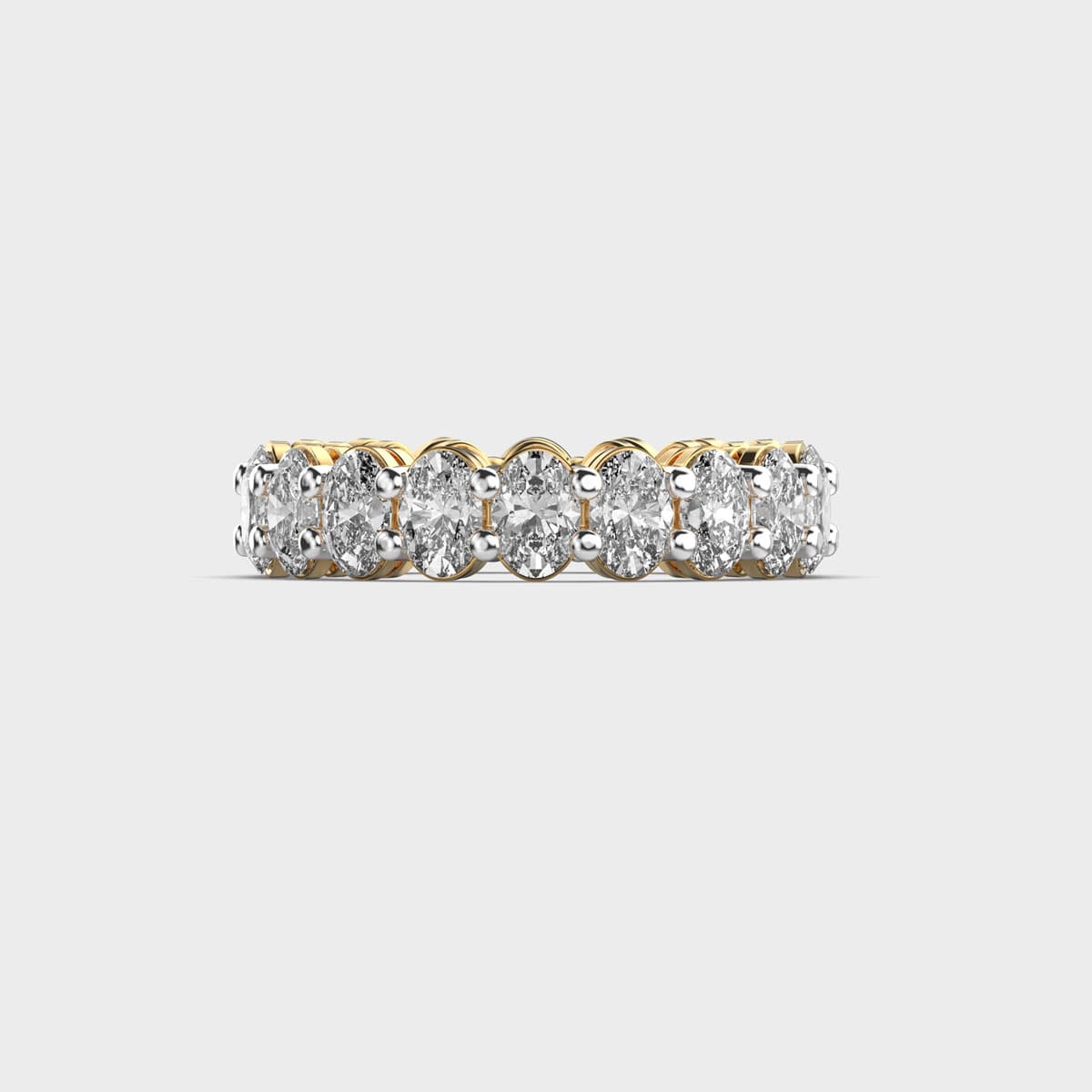 Mirave Ovalis Stack Diamond Ring brings
