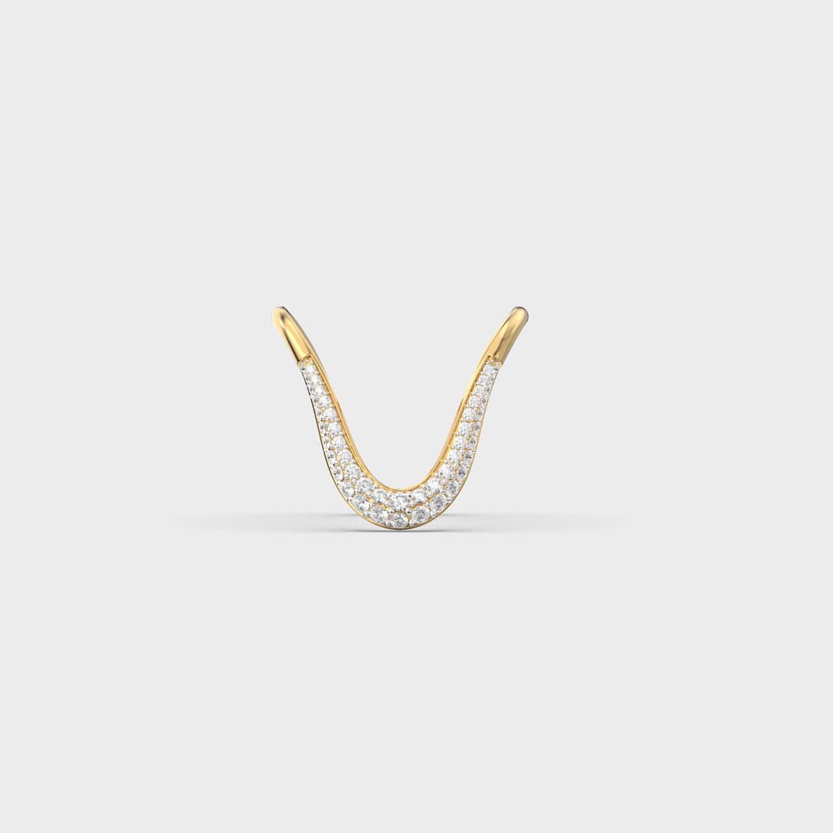 Sleek Shimmer Vanaki Diamond Ring