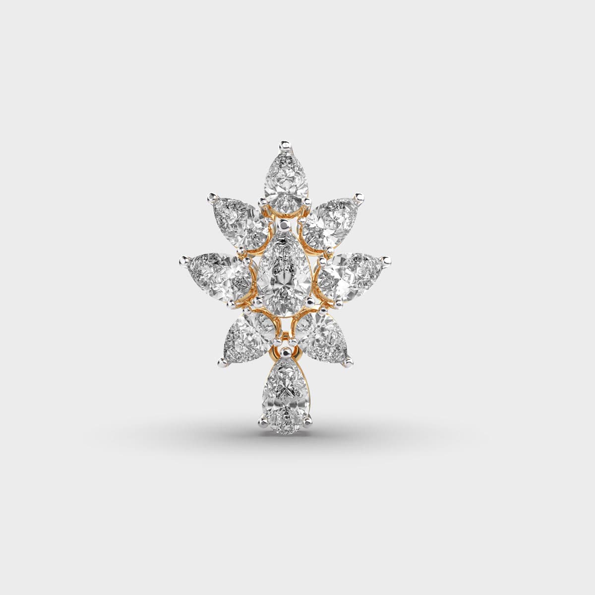Beloved Daisy Diamond Pendant (Without Chain)