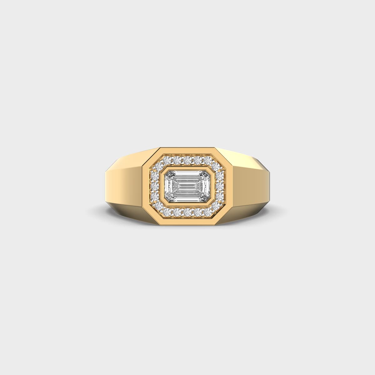 Aurion Prime Diamond Band For Men