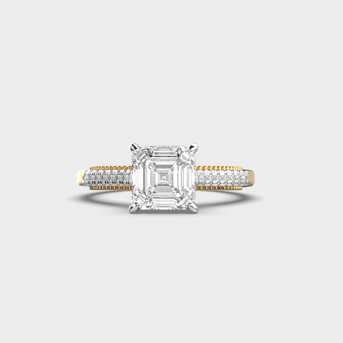 Squared Together Forever Diamond Ring