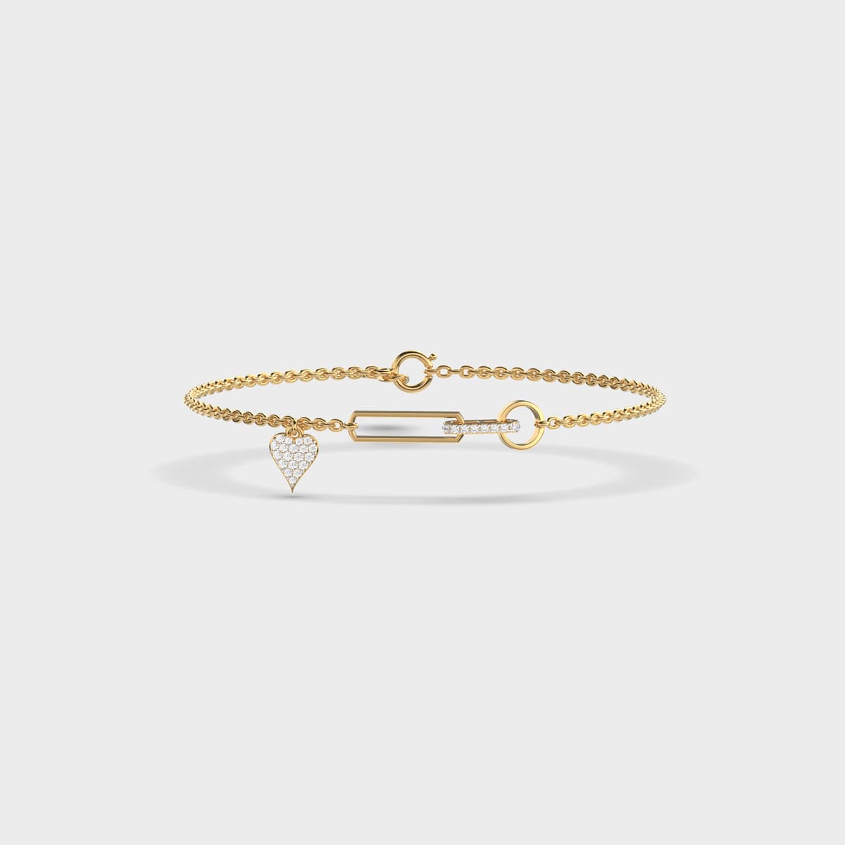 Light In Layers Diamond Bracelet