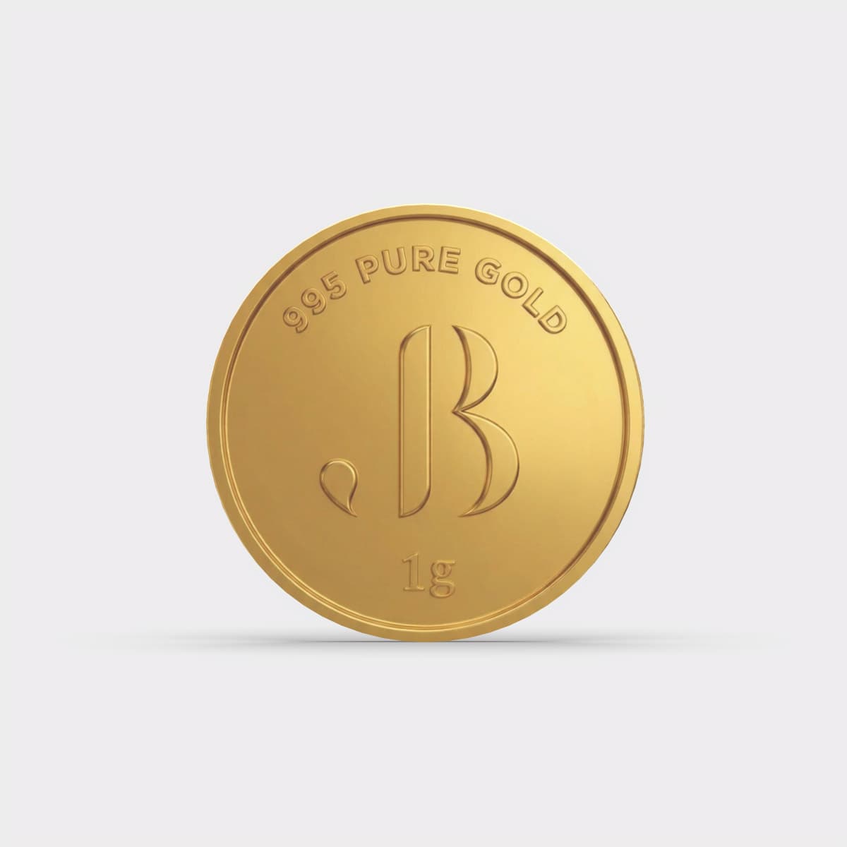 Jewelbox 24K Lakshmi Ganesha 1g Gold Coin