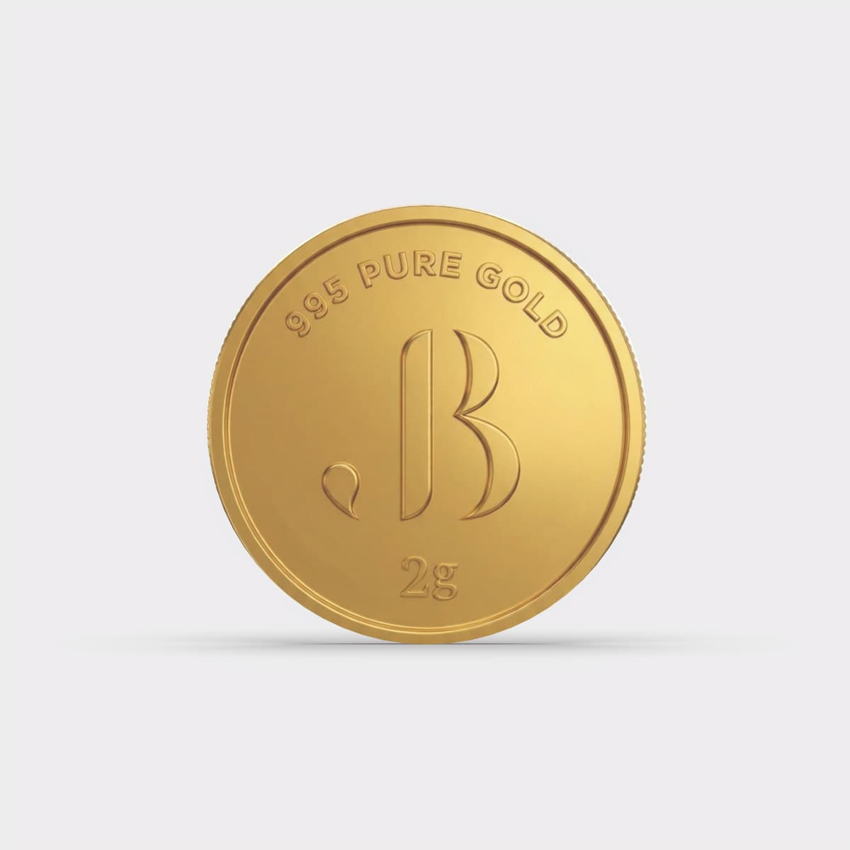 Jewelbox 24K Lakshmi Ganesha 2g Gold Coin