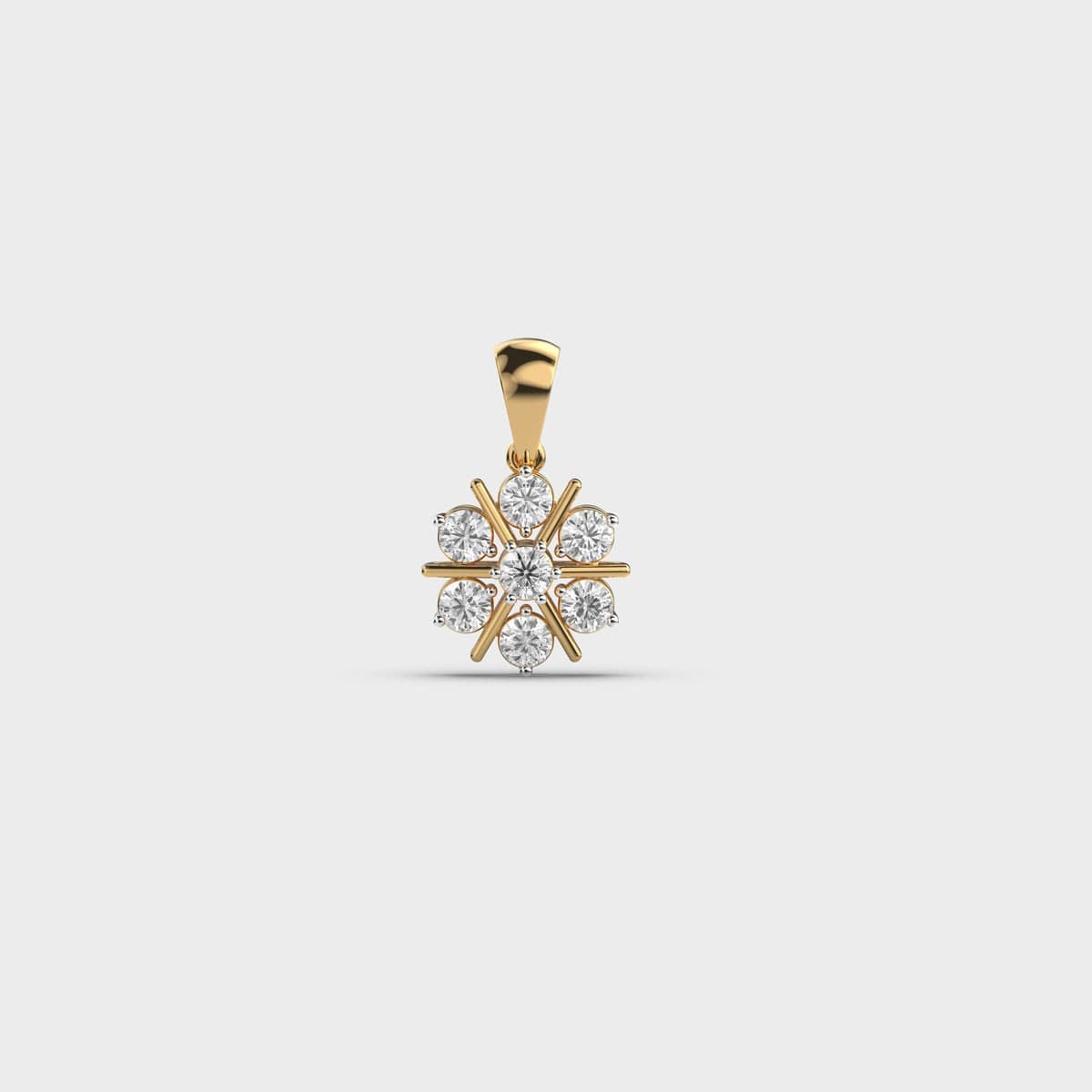 Little Lilly Diamond Pendant (Without Chain)