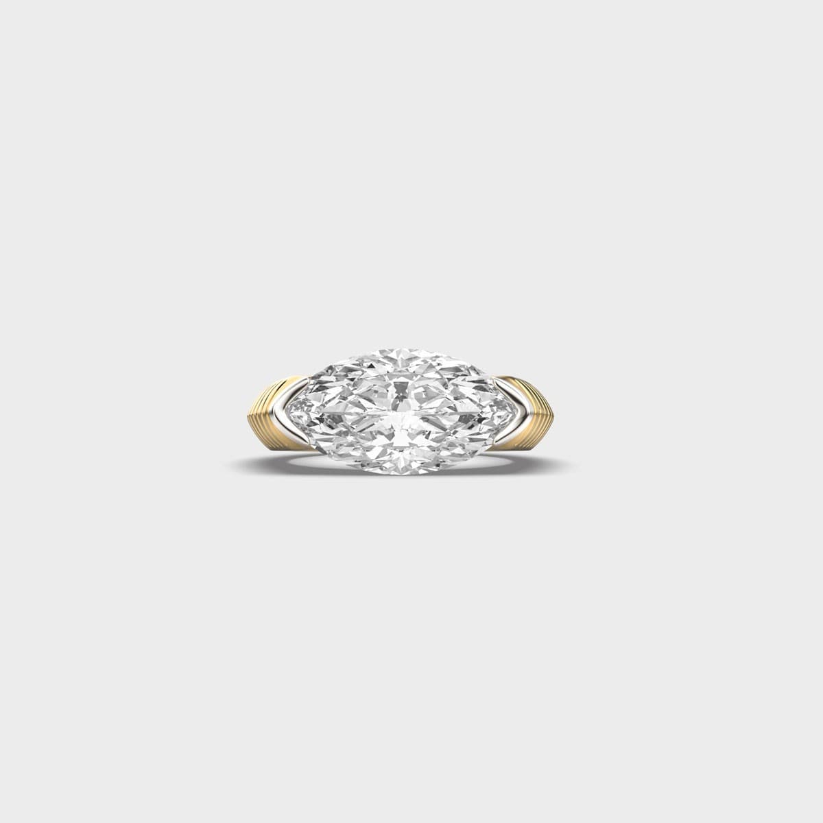 East West Marquise Diamond Ring