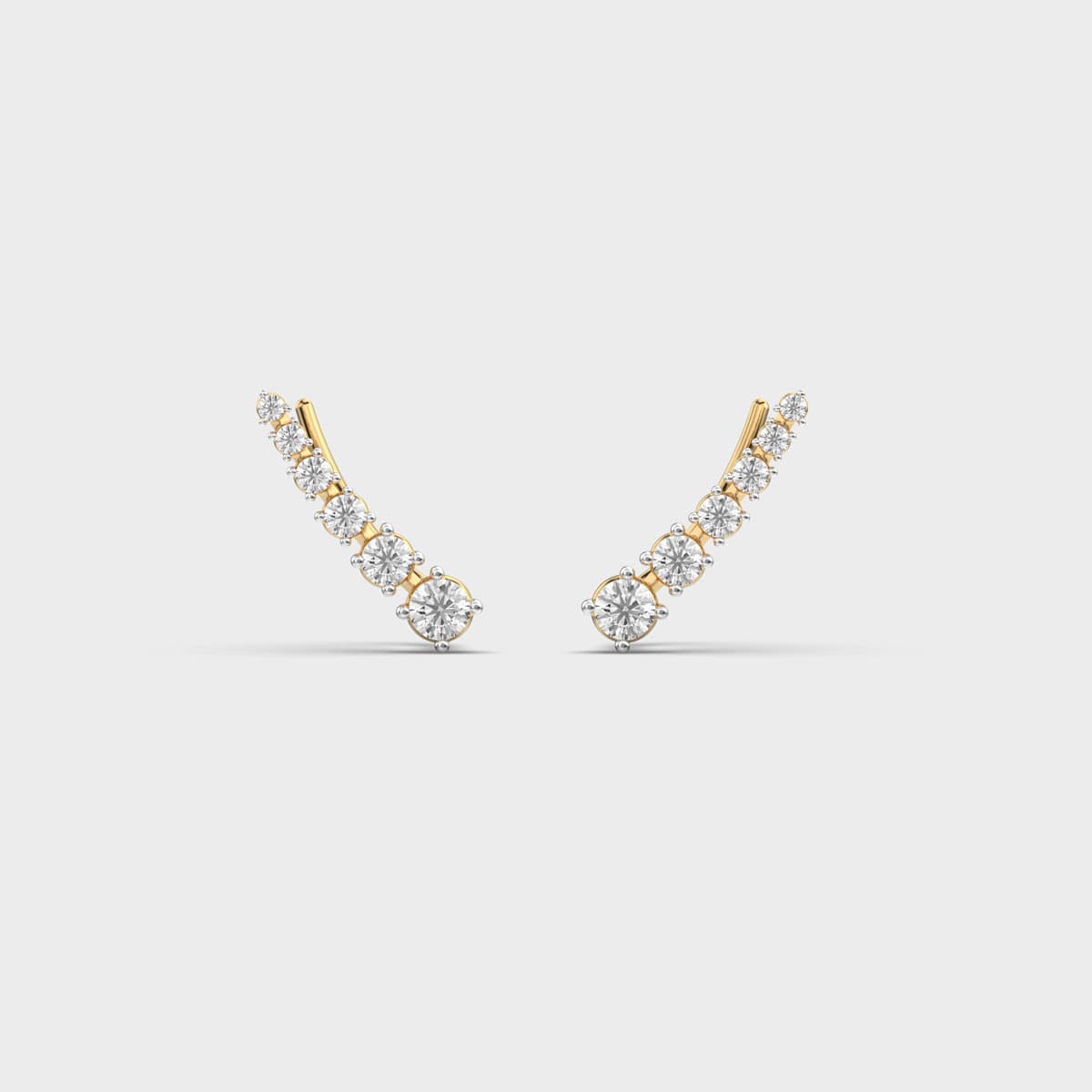 Rising Line Diamond Ear Crawler