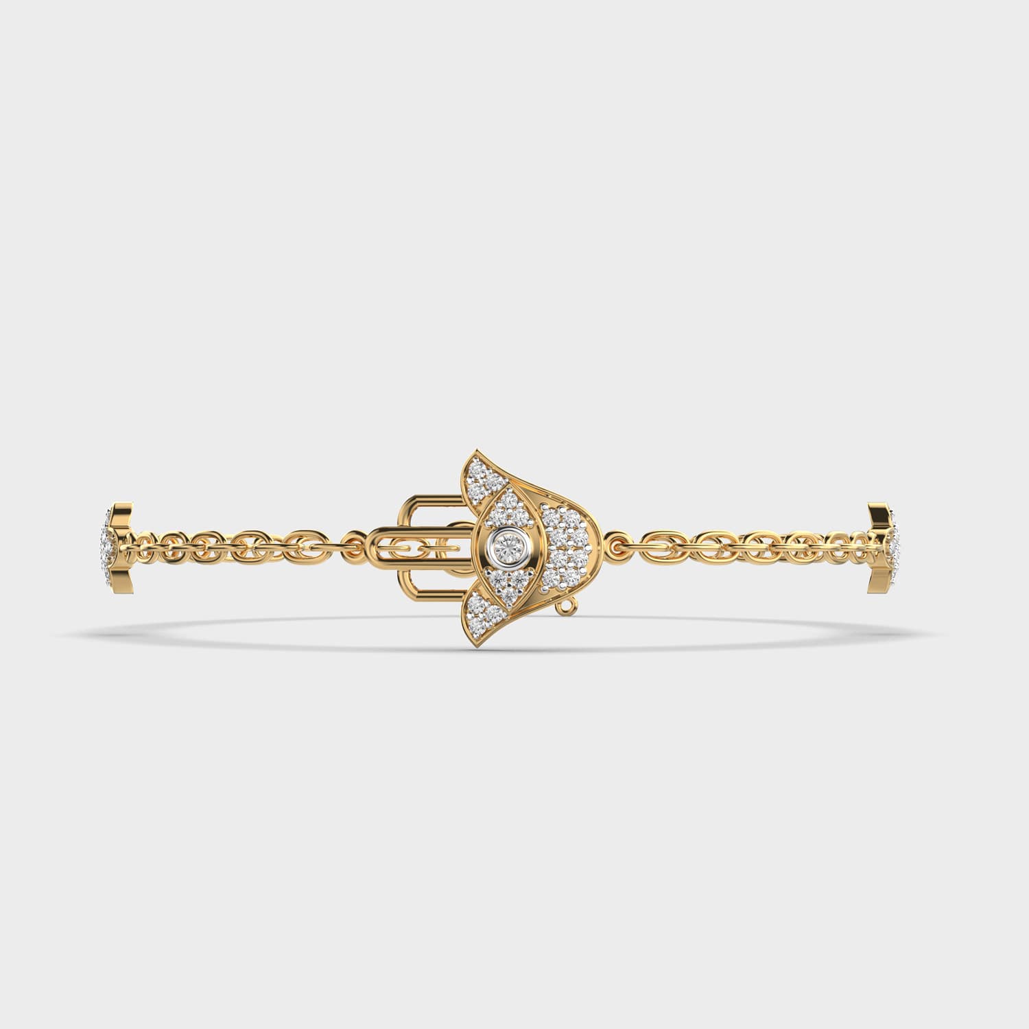 Protective Evil Eye Diamond Bracelet