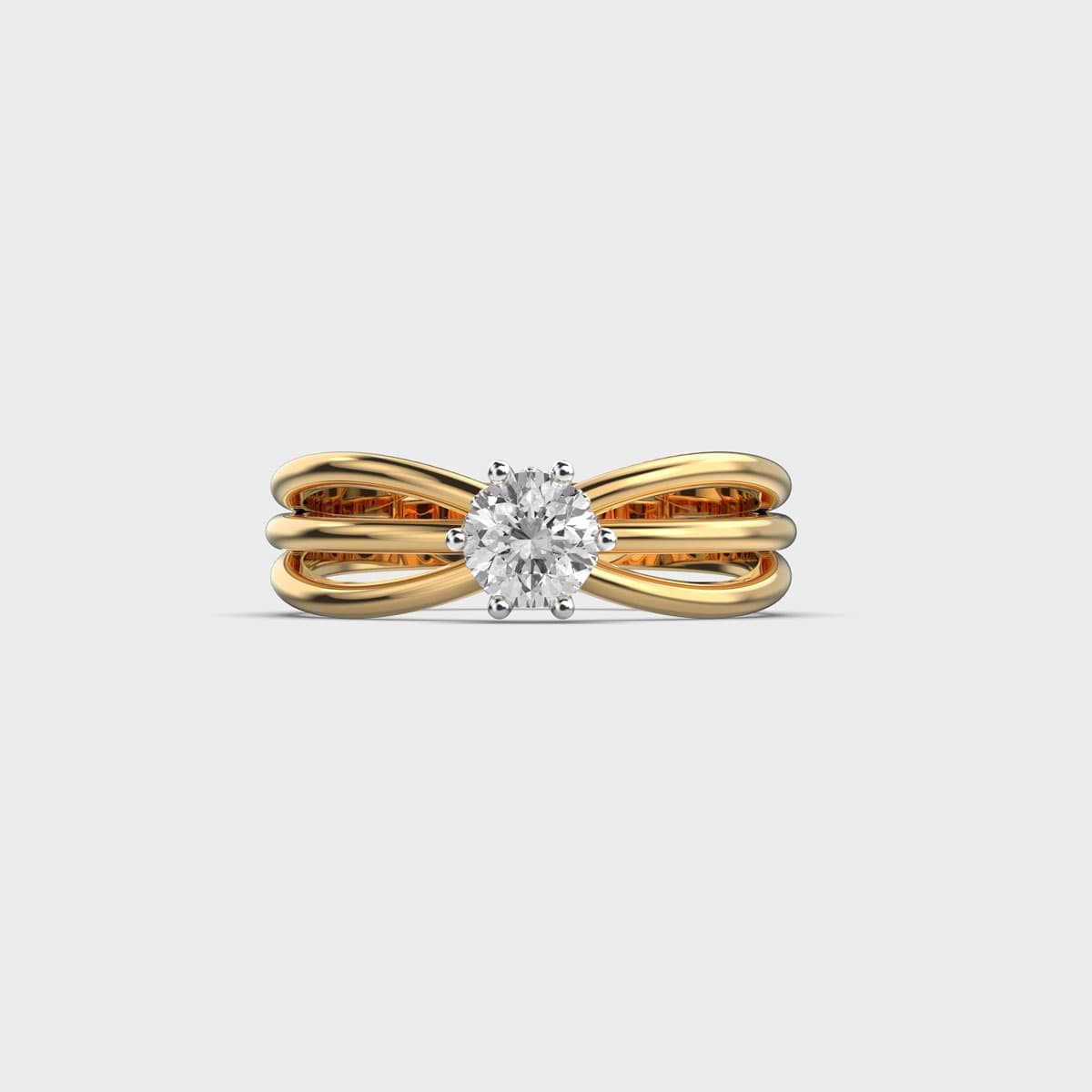 Prized Beauty Round Diamond Ring