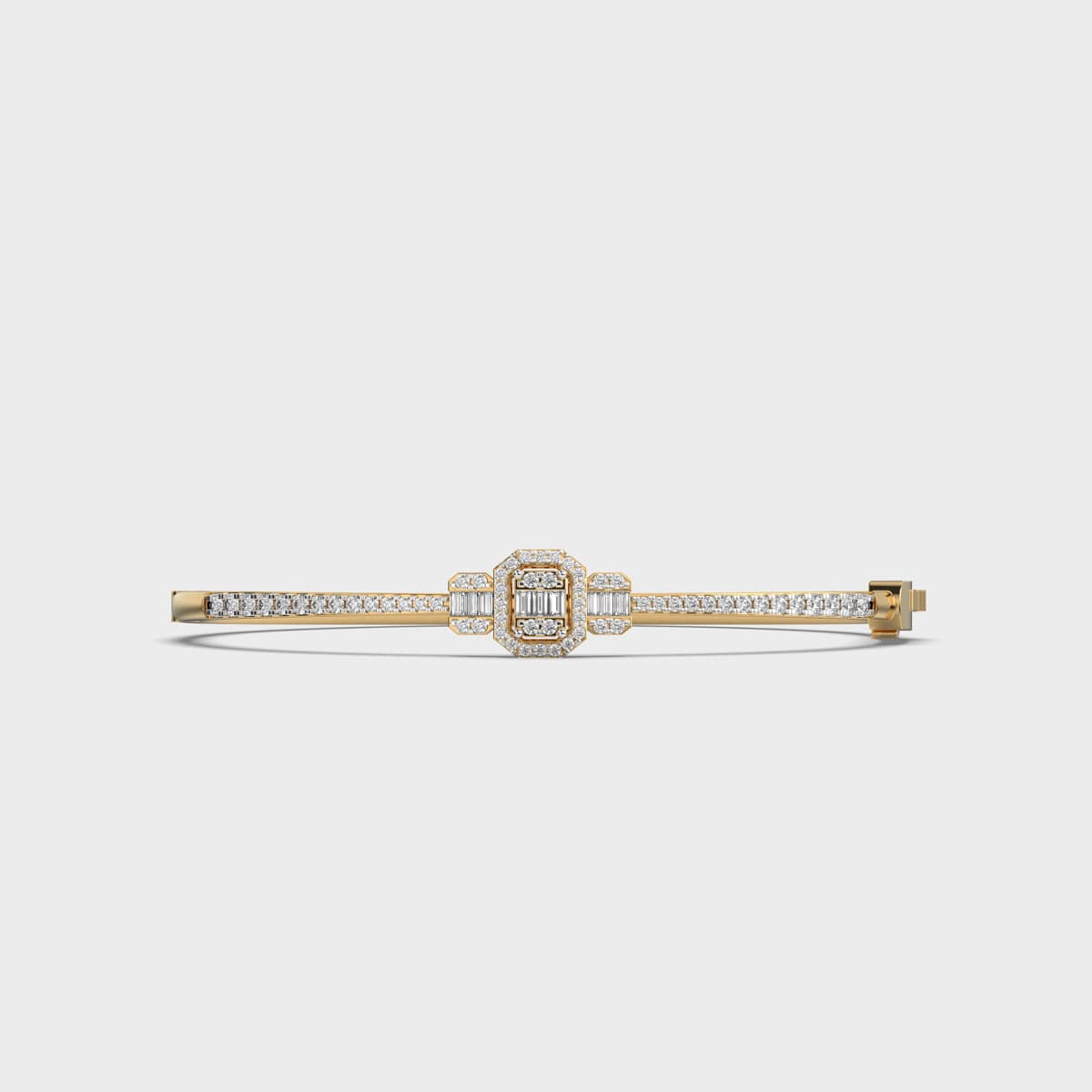 Minimalist Club Floral Diamond Bracelet