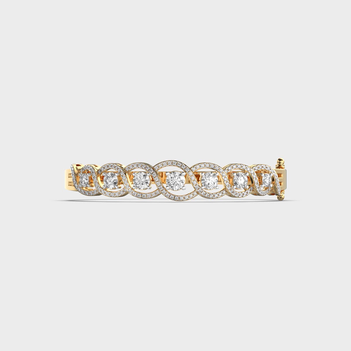 Glistening Hope Diamond Bracelet