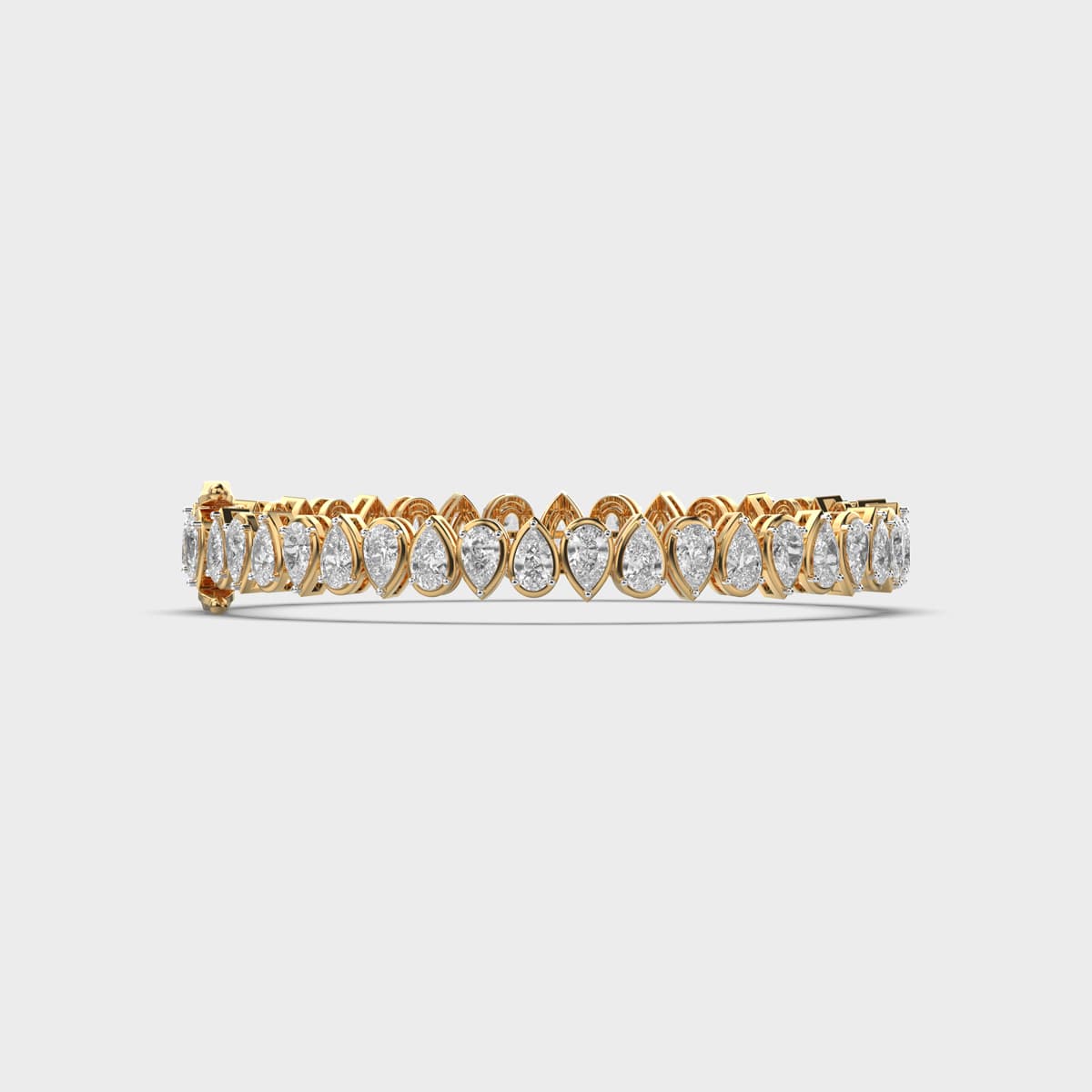 Pretty Woman Pear Diamond Bracelet