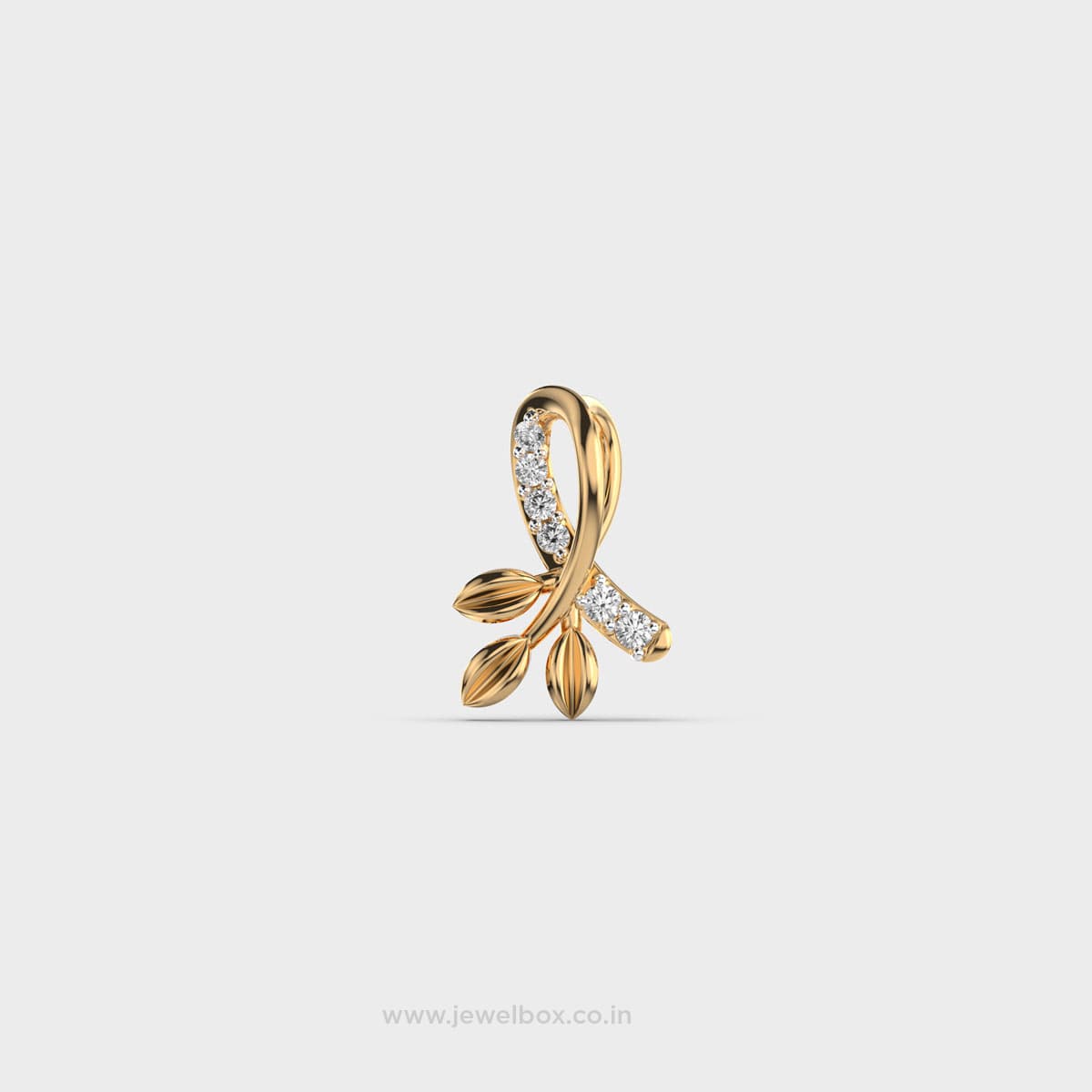 Elegant Ribbon Pendant