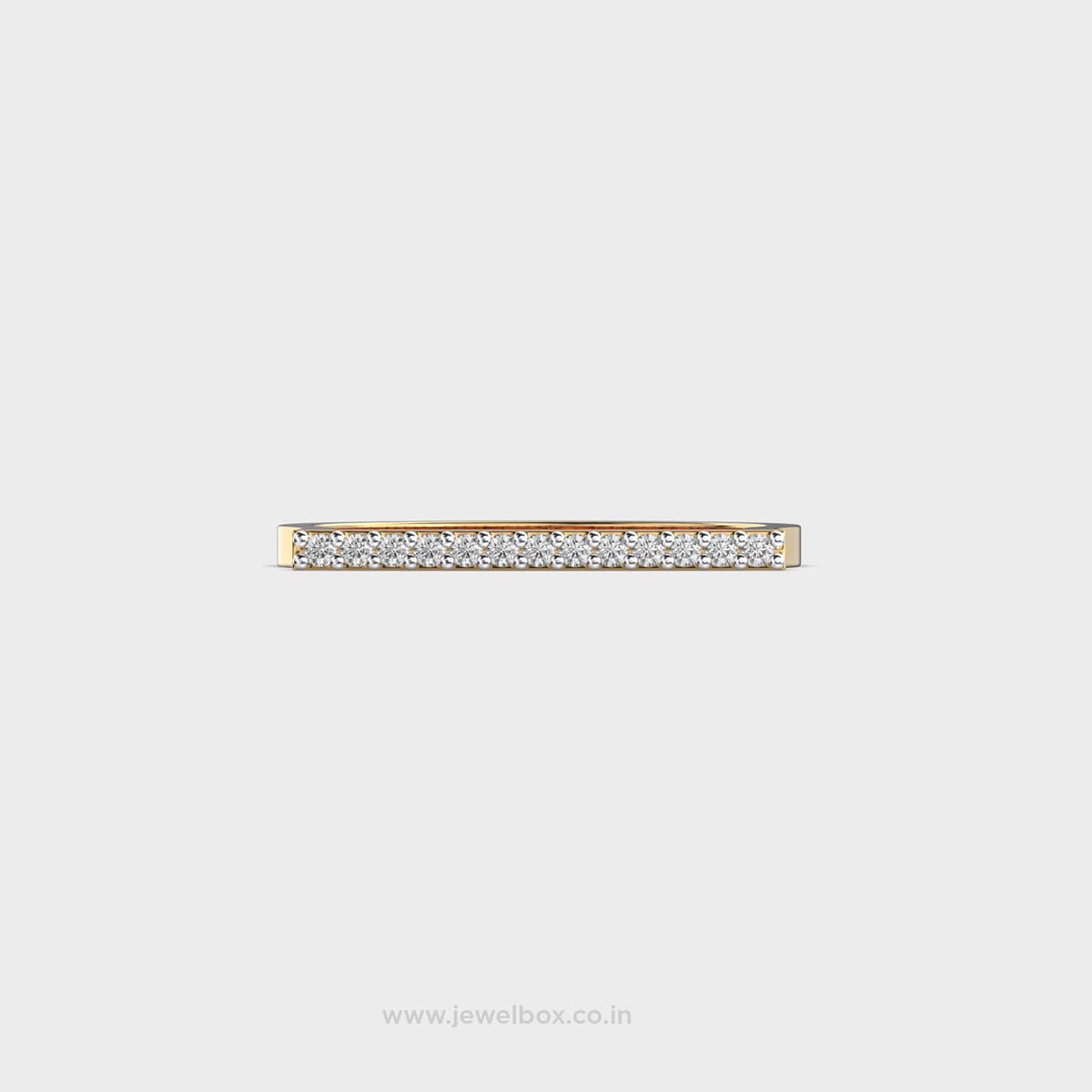 Sleek, subtle, and stunning the minimalist knuckle diamond band