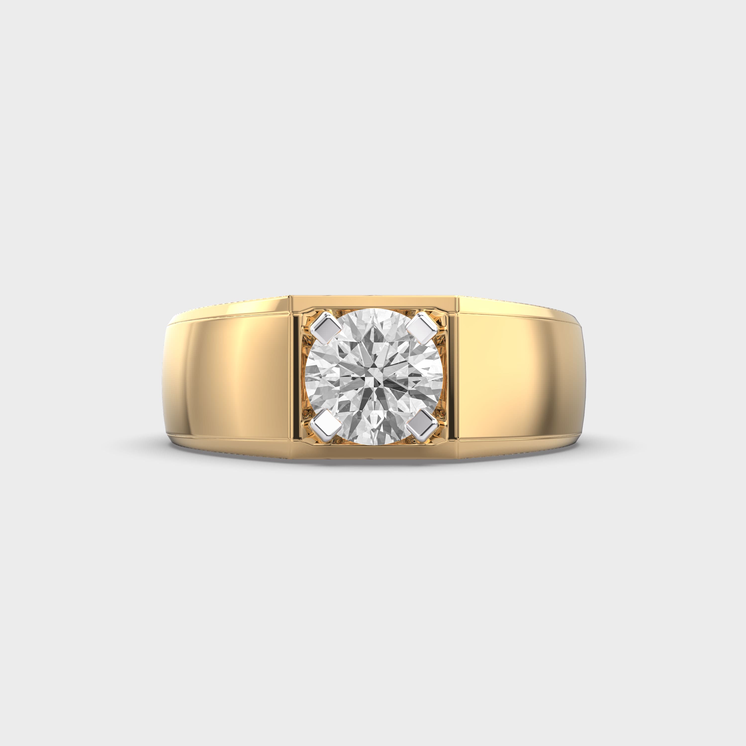 1 Carat Glorious Men's Diamond Ring