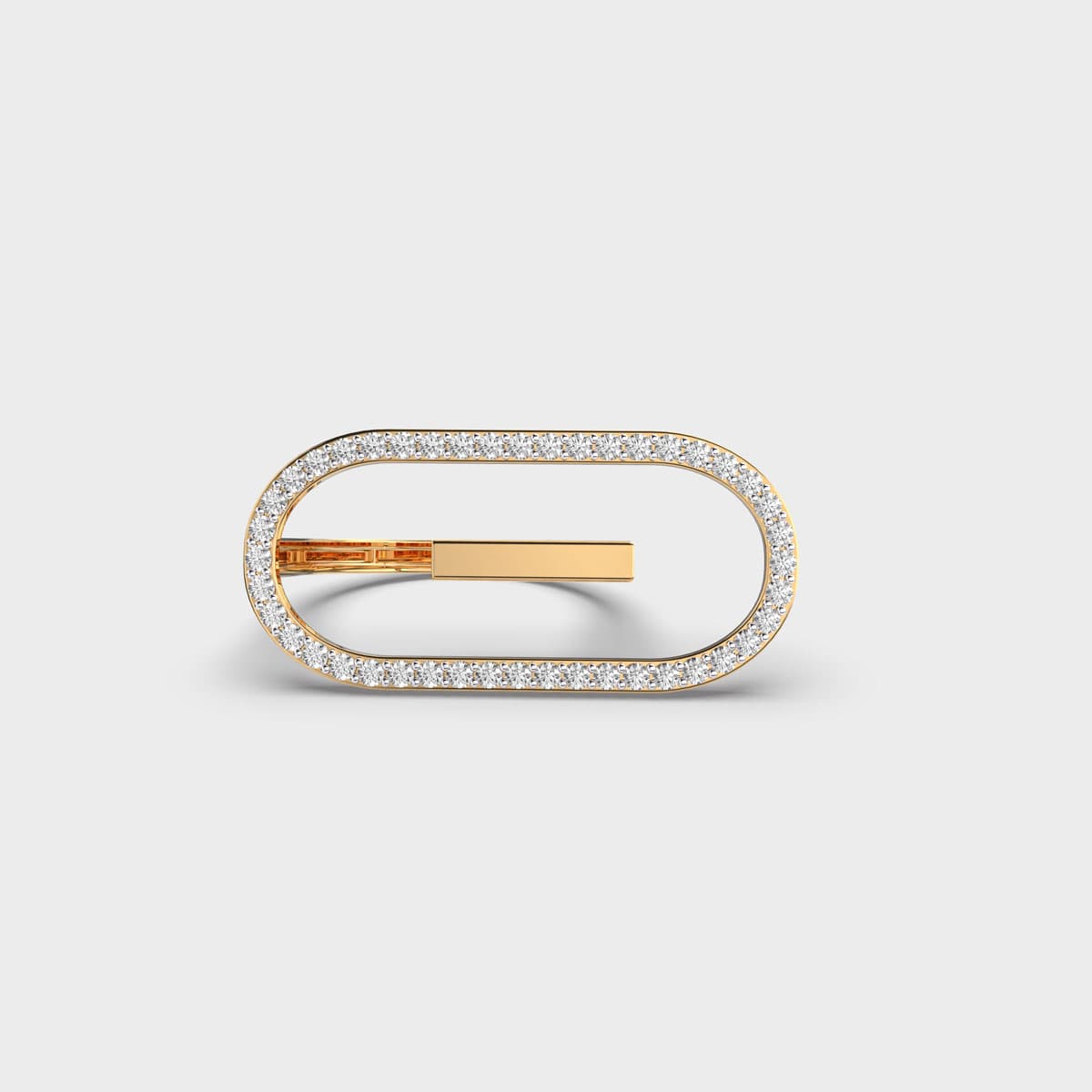 Sleek Anomaly Knuckle Diamond Ring