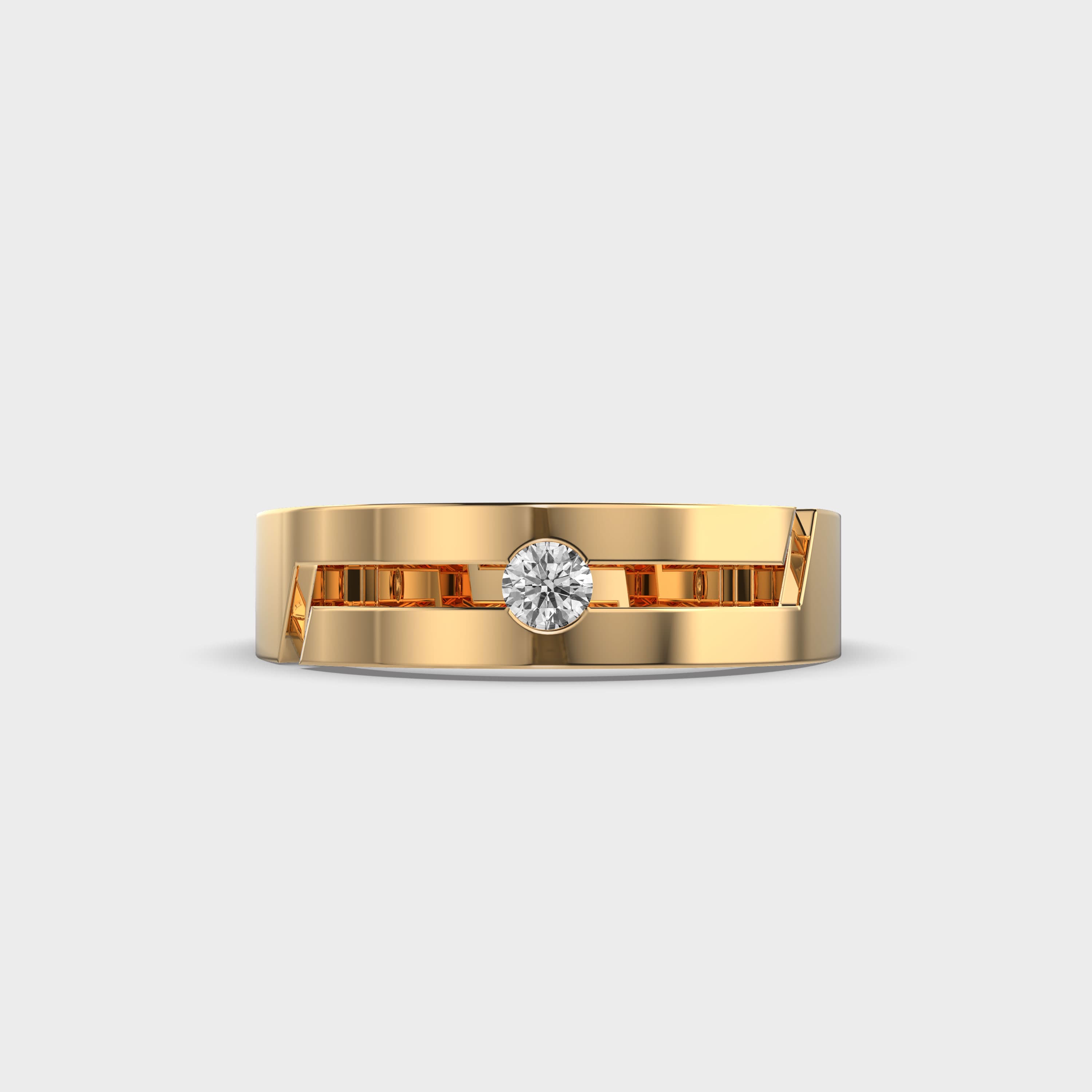 Nebula Path Diamond Ring