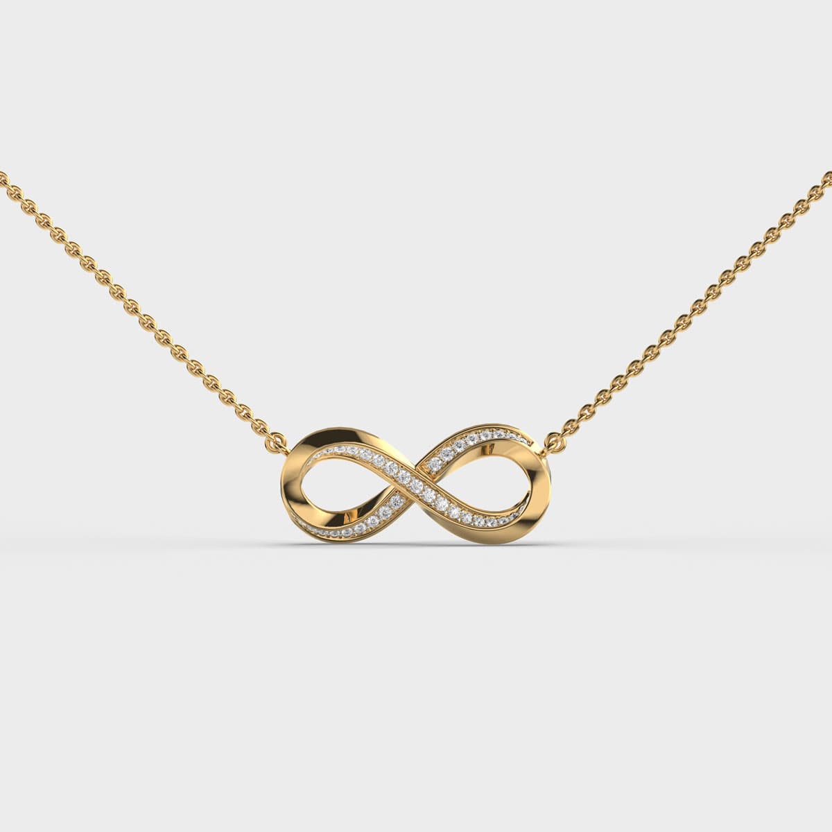 Boundless Spark Love Diamond Pendant ( With Chain )