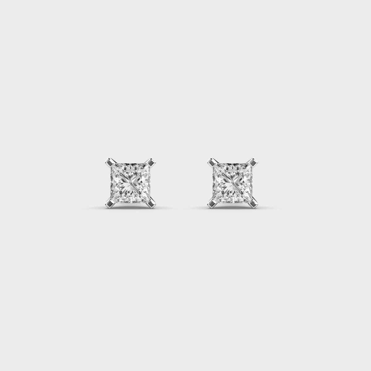 30 Cent Princess Diamond Studs