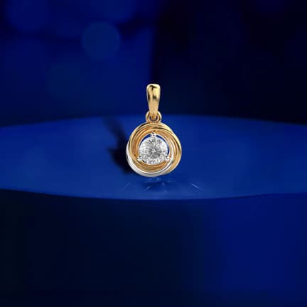 Dreamy Padma Cut Diamond Pendant (Without Chain)