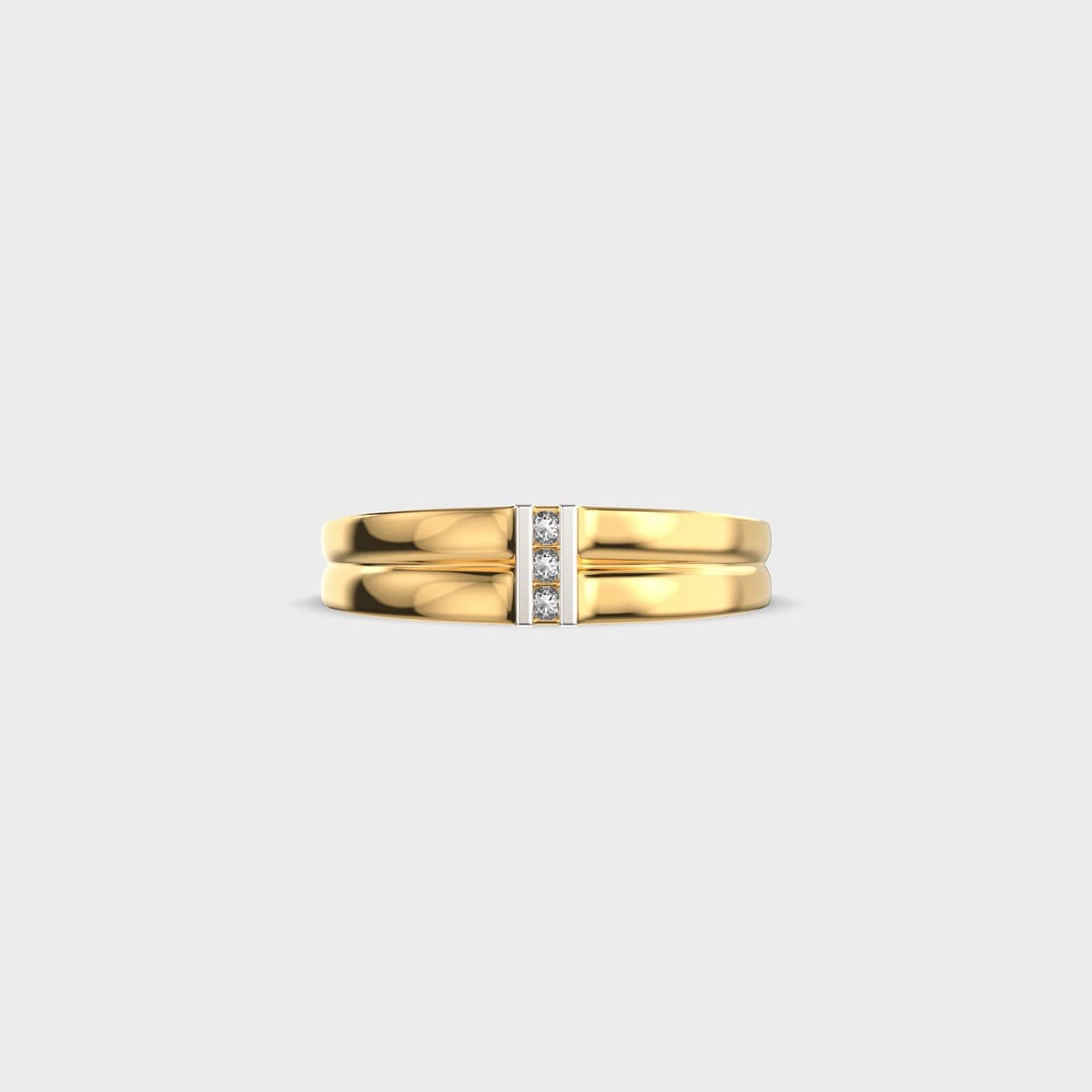 Grand Crested Diamond Ring