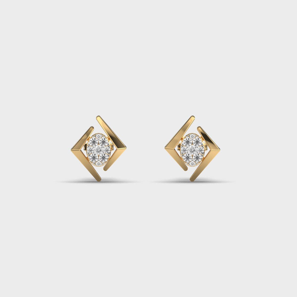 Estelle Diamond Ear Studs