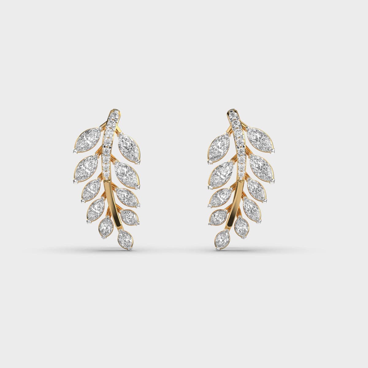 Esther Vine Diamond Dangling Earrings