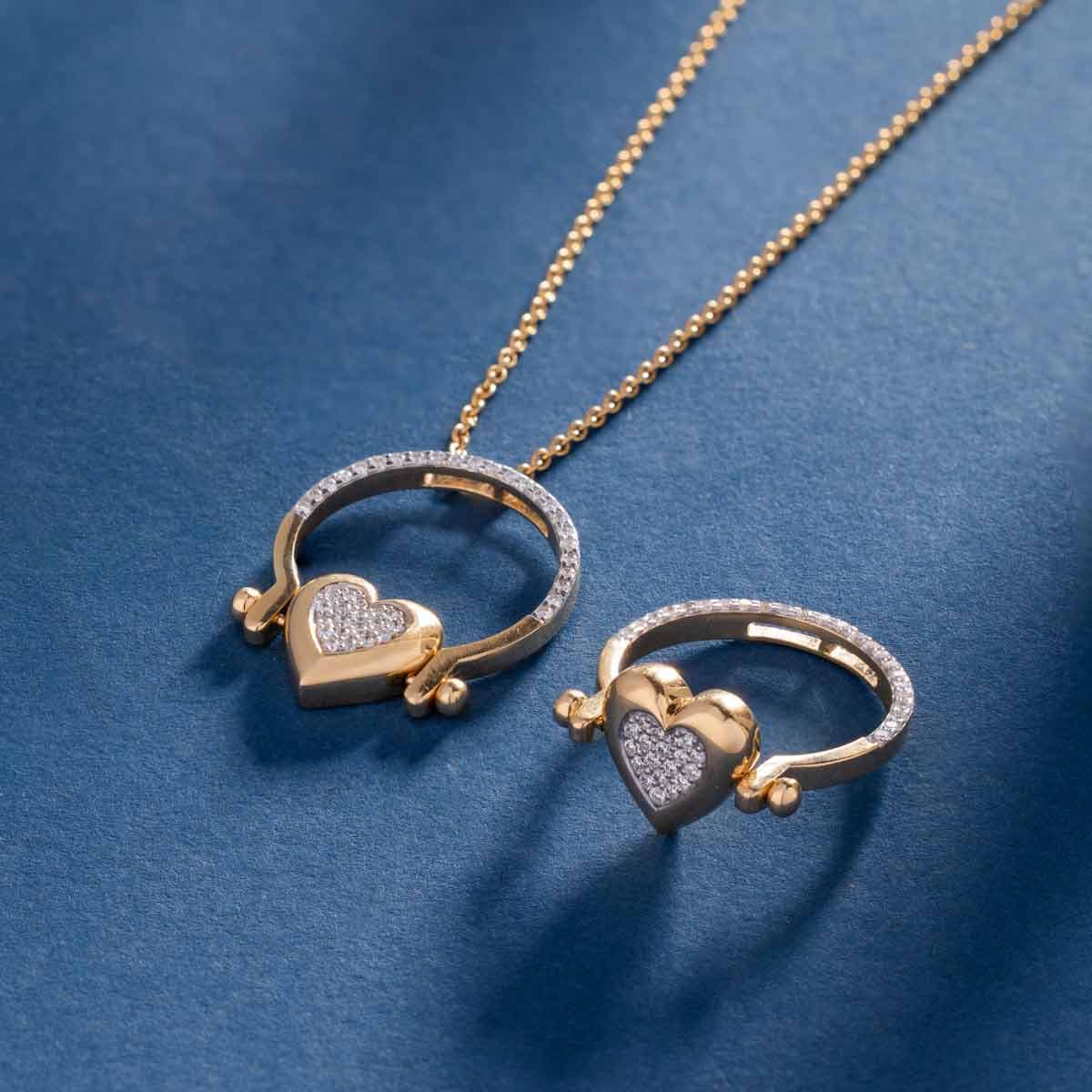 Circle of Love Convertible Ring and Pendant