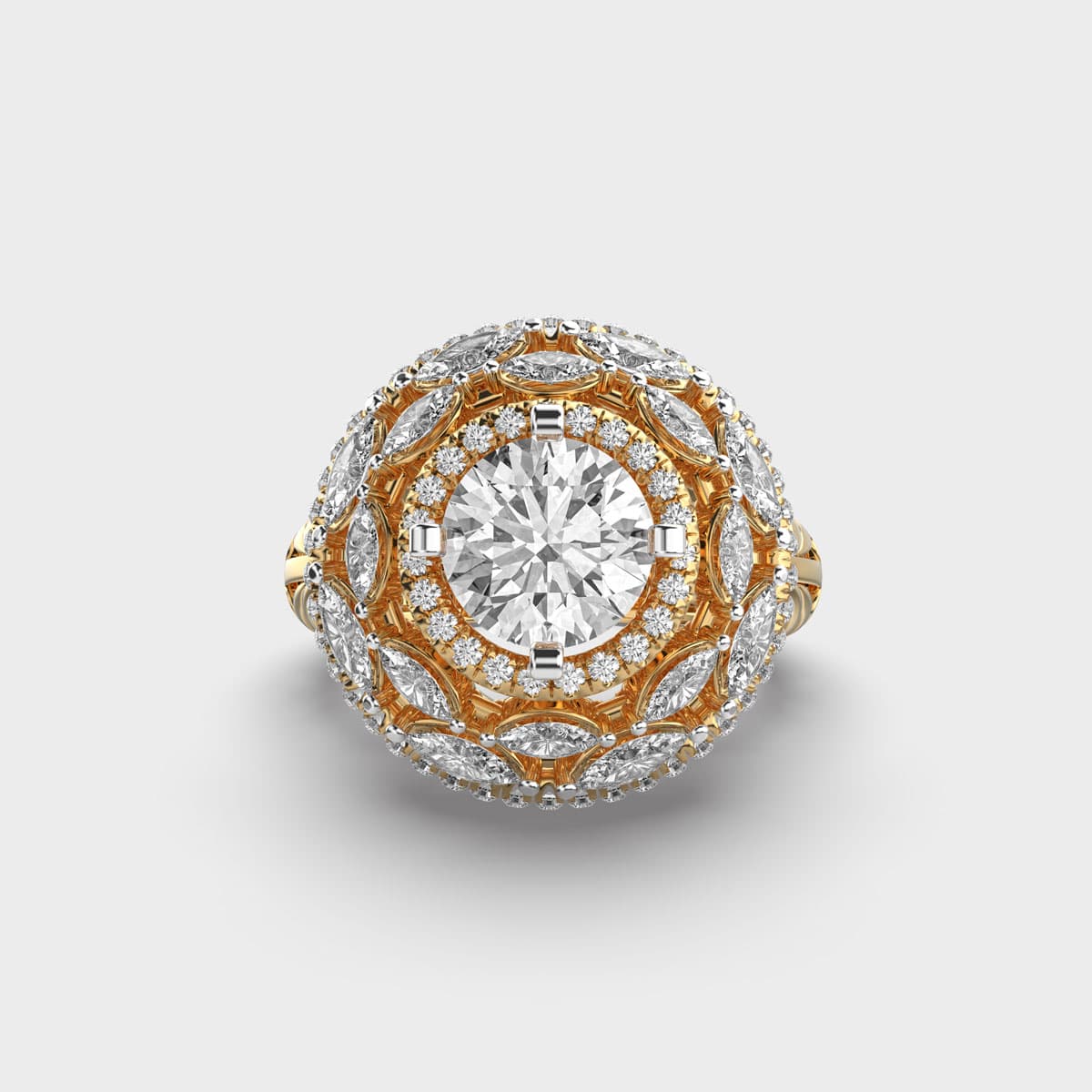 Raas Tourniquet Bedazzling Diamond Ring