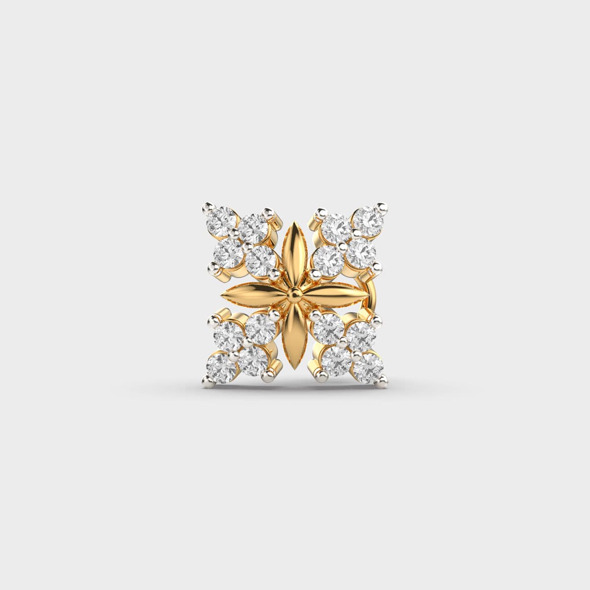 Shimmering Galaxy Shine Diamond Nosepin